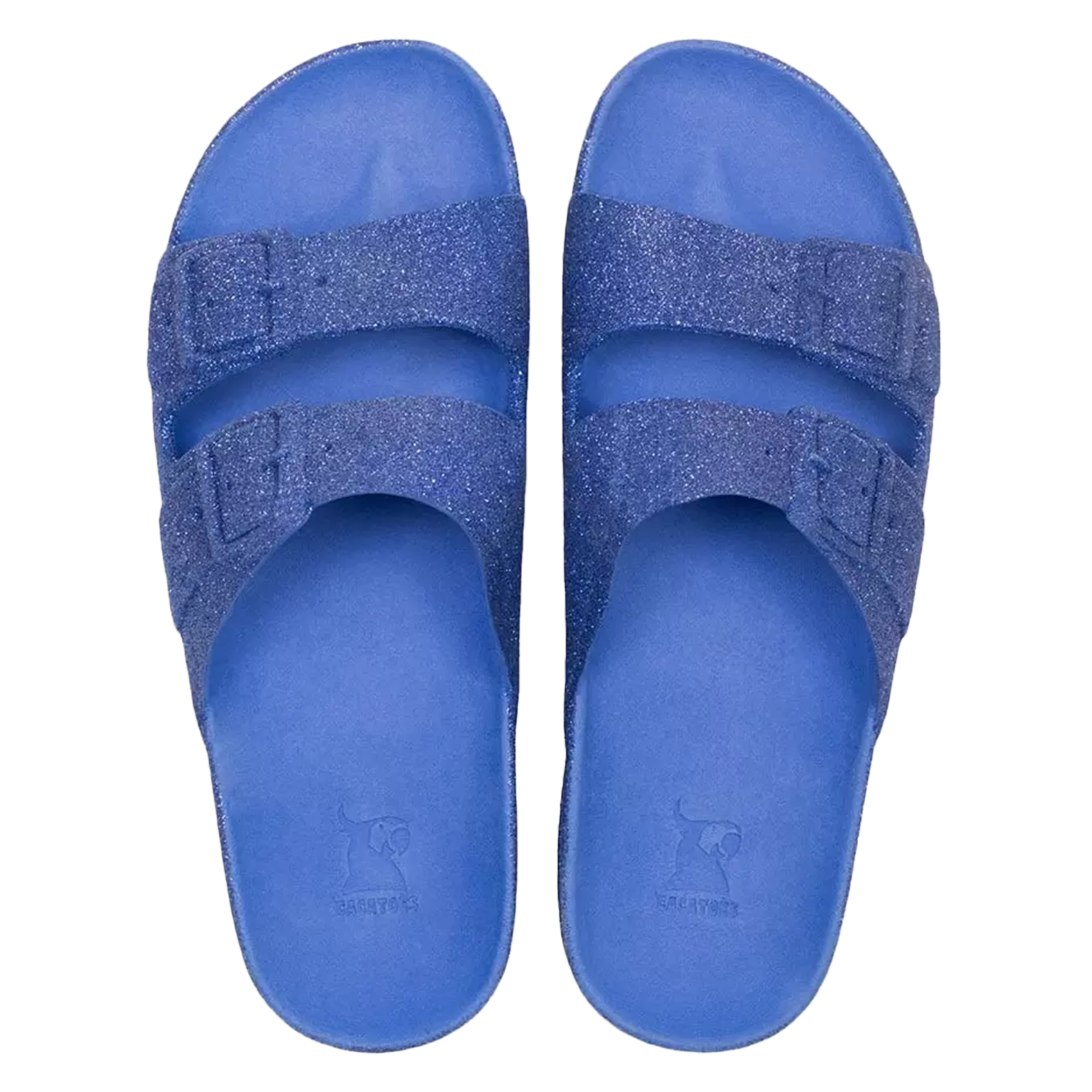 Mules à paillettes CACATOES DO BRASIL Bleu