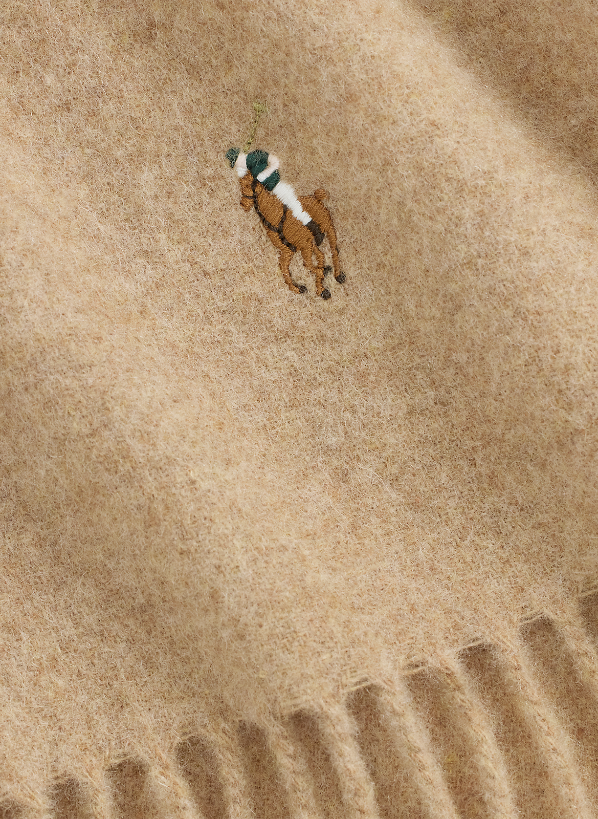 Echarpe en laine POLO RALPH LAUREN Marron