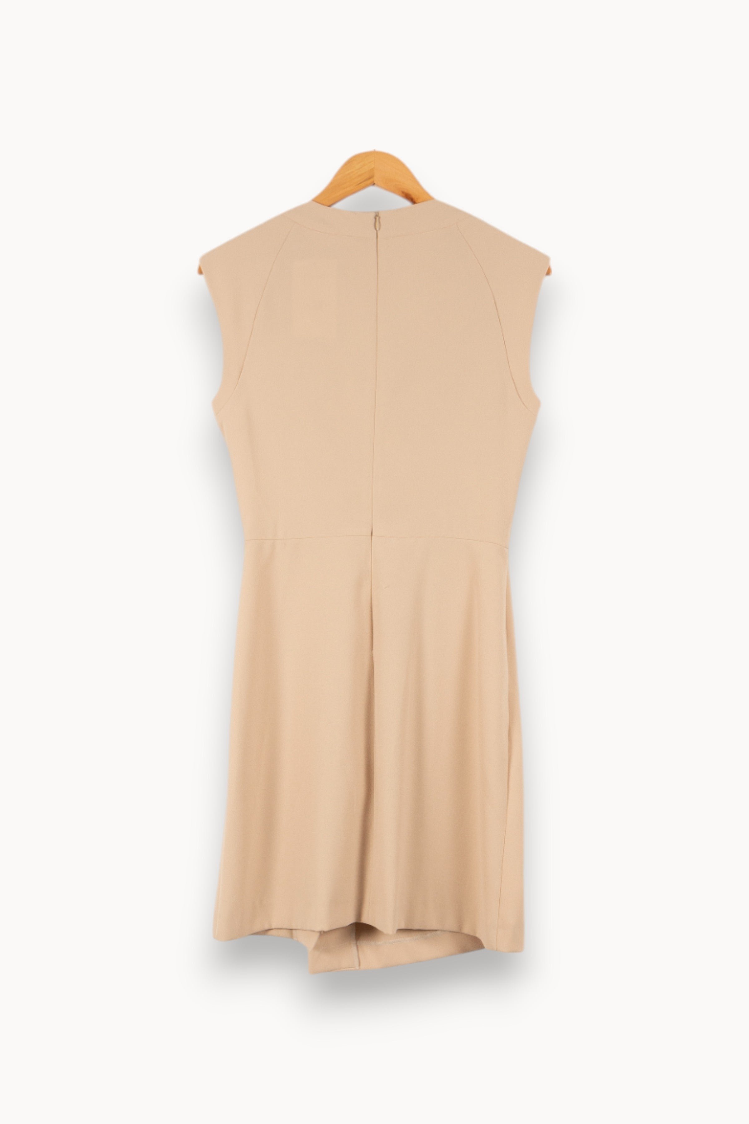 Midi dress TARA JARMON - Seconde Main Beige