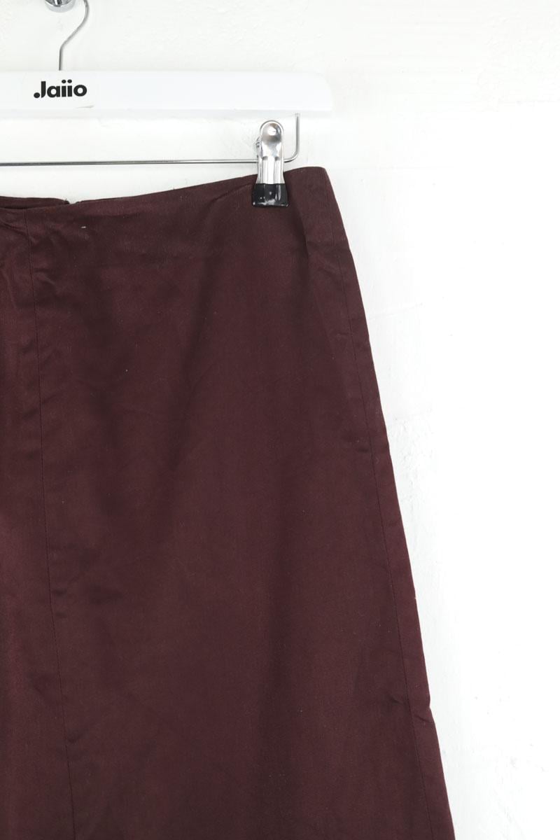 Cotton skirt KENZO - SECONDE MAIN Brown