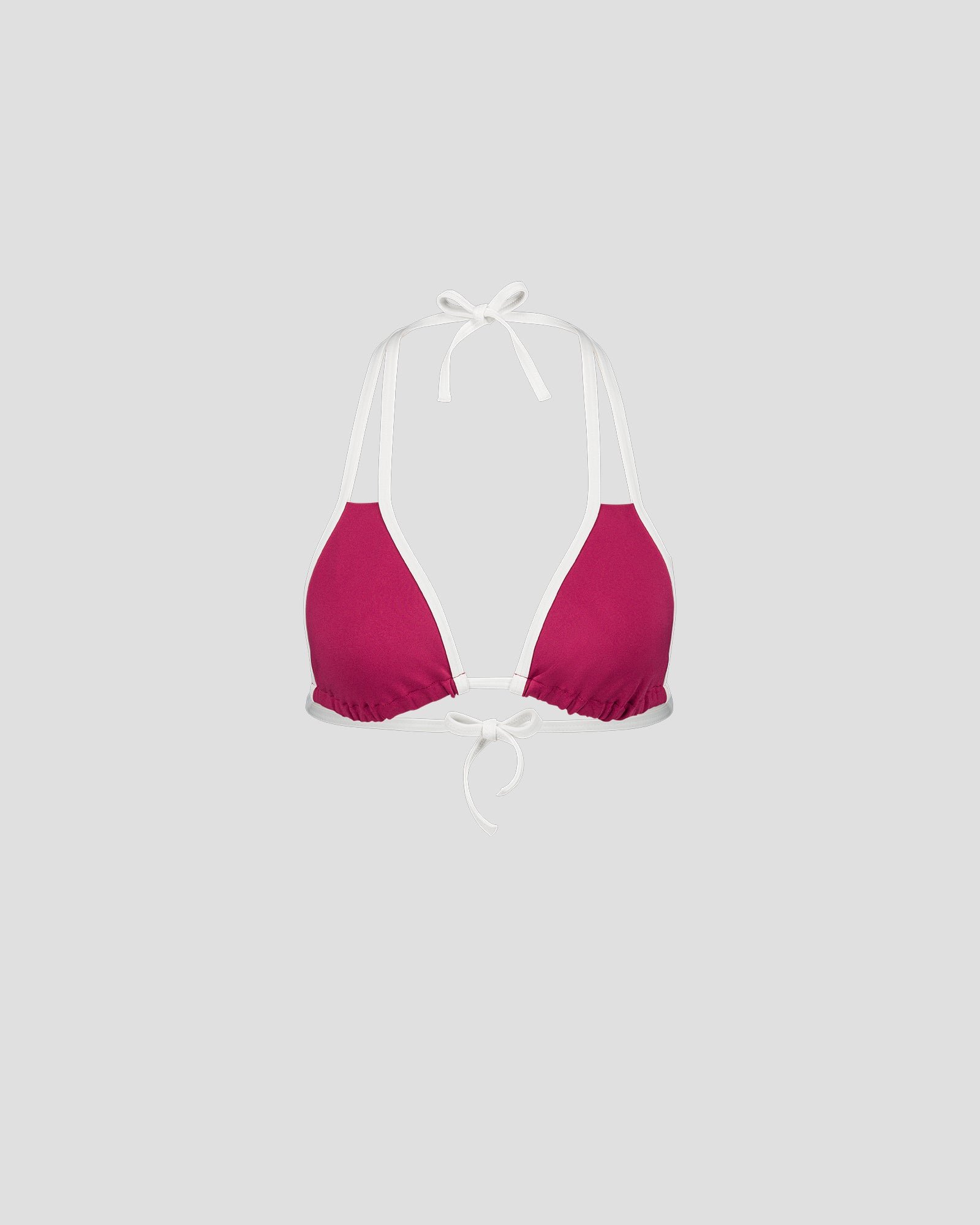 Maddie Triangle Bikini Top JOTT Pink