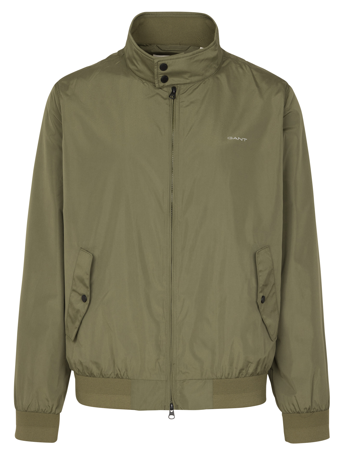 Blouson droit col montant GANT Vert