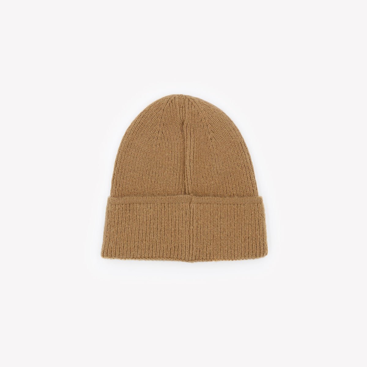 Plain reversible beanie SERGE BLANCO Brown
