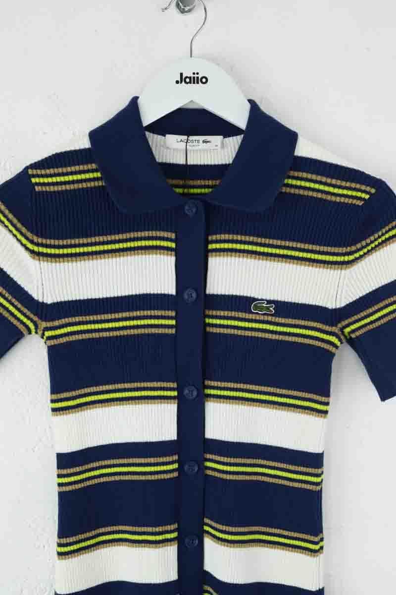 Cotton dress LACOSTE - SECONDE MAIN Blue