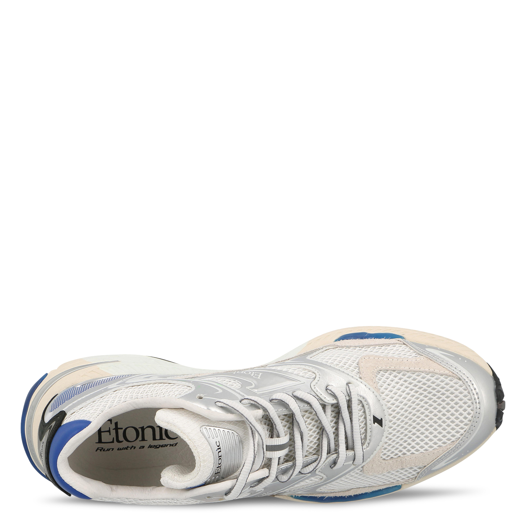 Baskets basses bi-matière  ETONIC Bleu