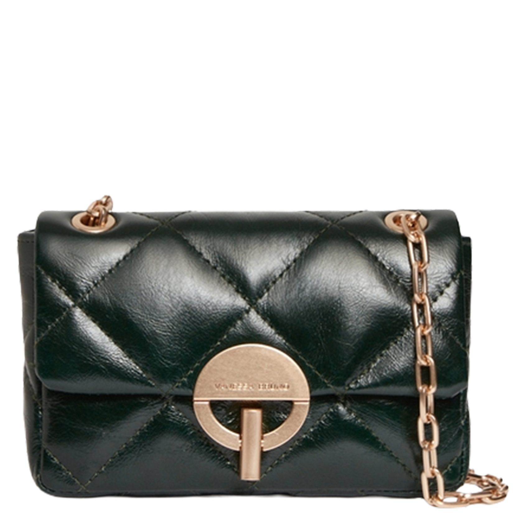 Quilted leather shoulder bag VANESSA BRUNO
