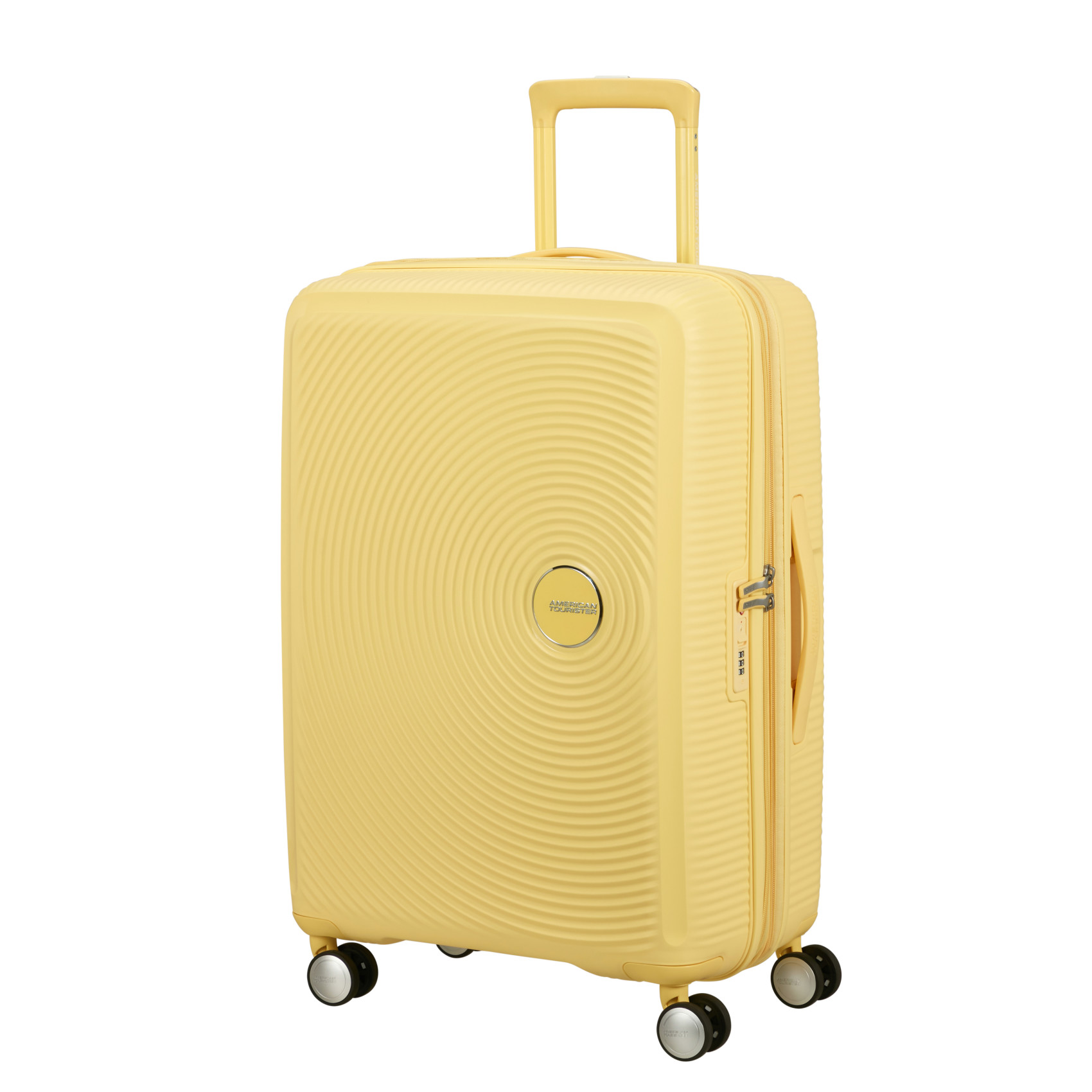 Suitcase with 4 wheels size M AMERICAN TOURISTER Yellow