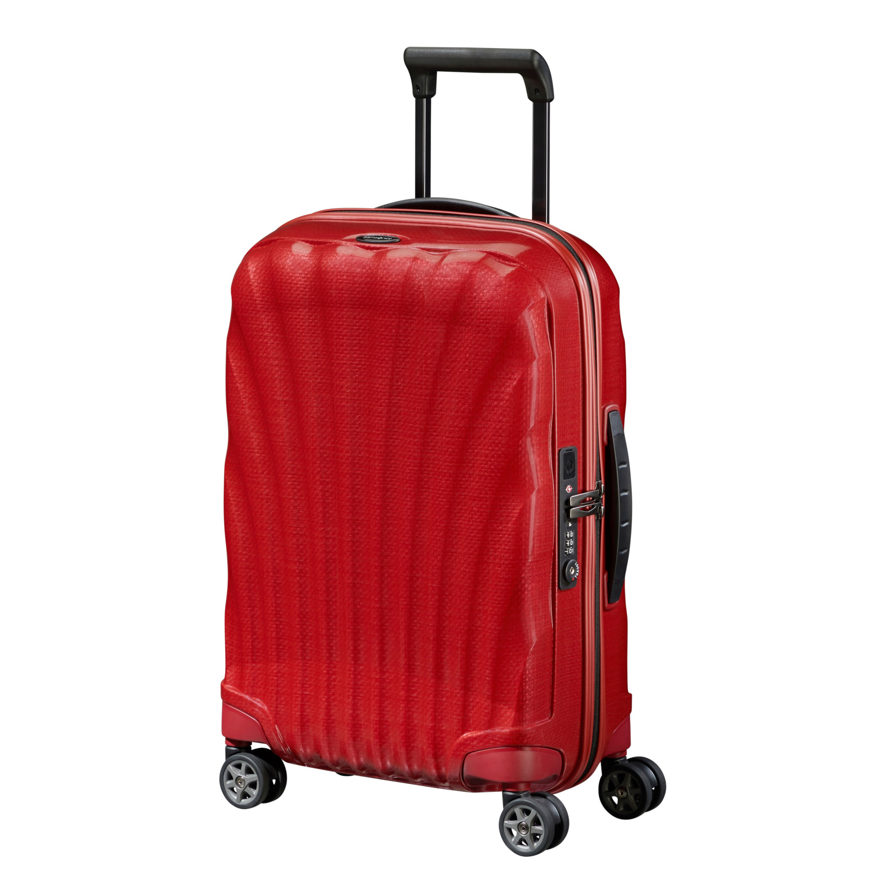C-lite 4-wheel suitcase size S SAMSONITE Red