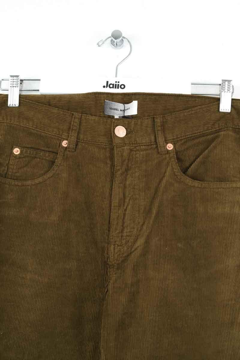 Carrot trousers ISABEL MARANT - Seconde Main Khaki