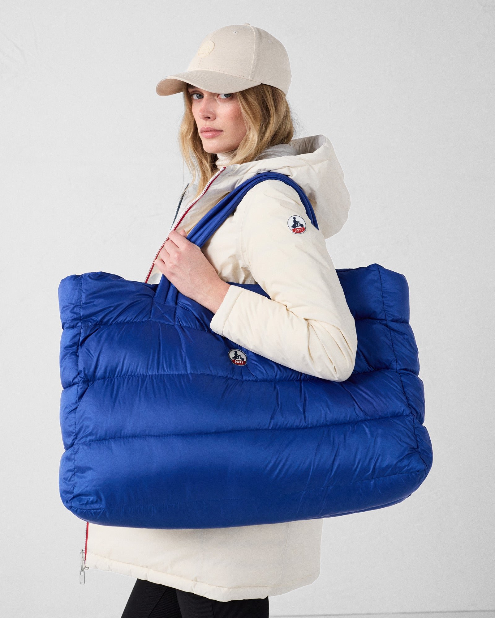 Maxi totebag Leina JOTT Blue