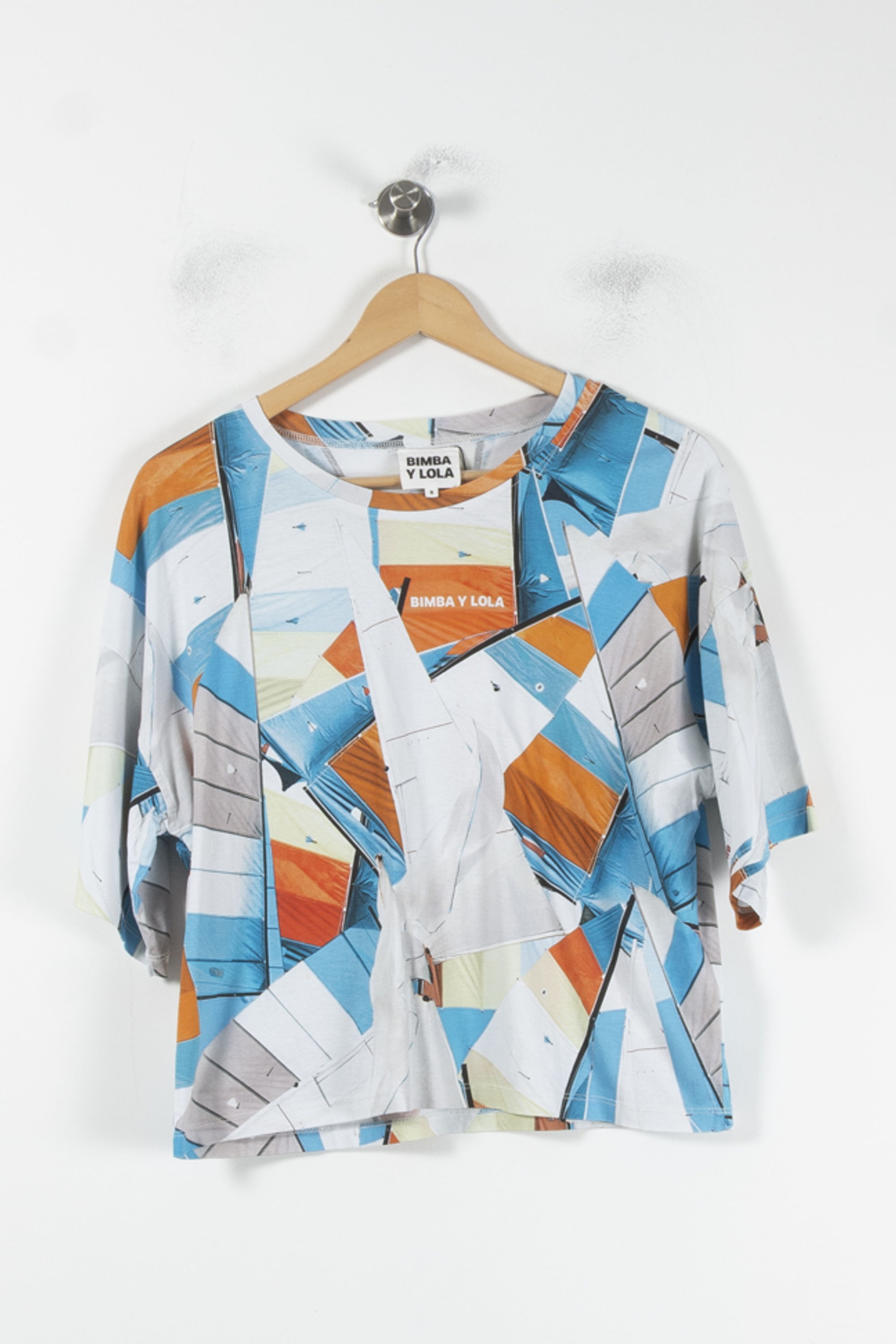 Tommy Badge T-shirt BIMBA Y LOLA - Seconde main Multicolored