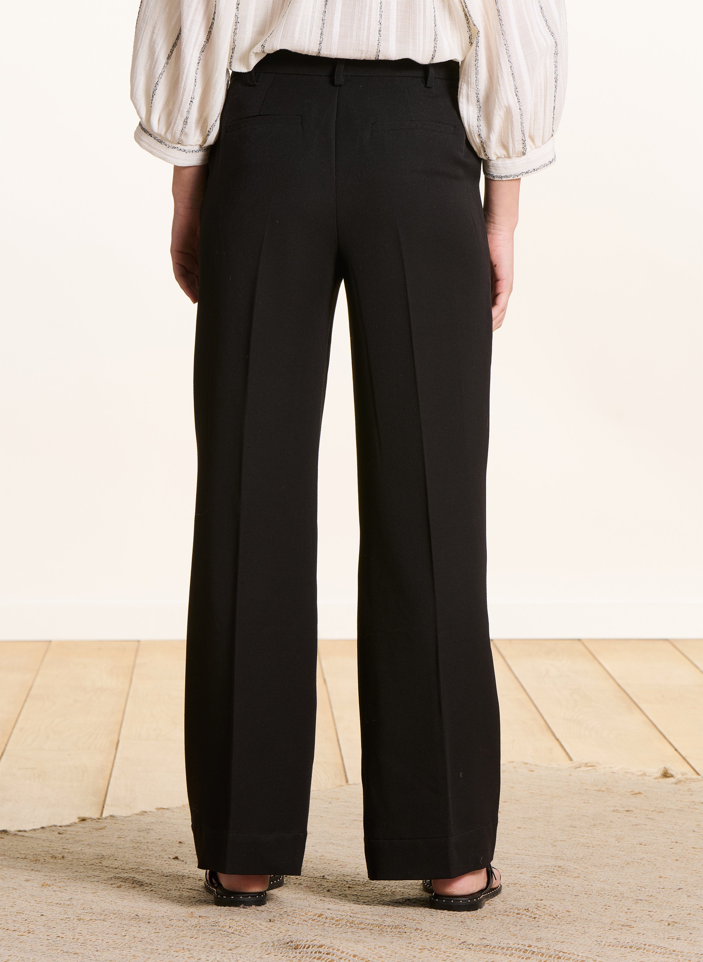 Pantalon large  LA FEE MARABOUTEE Noir