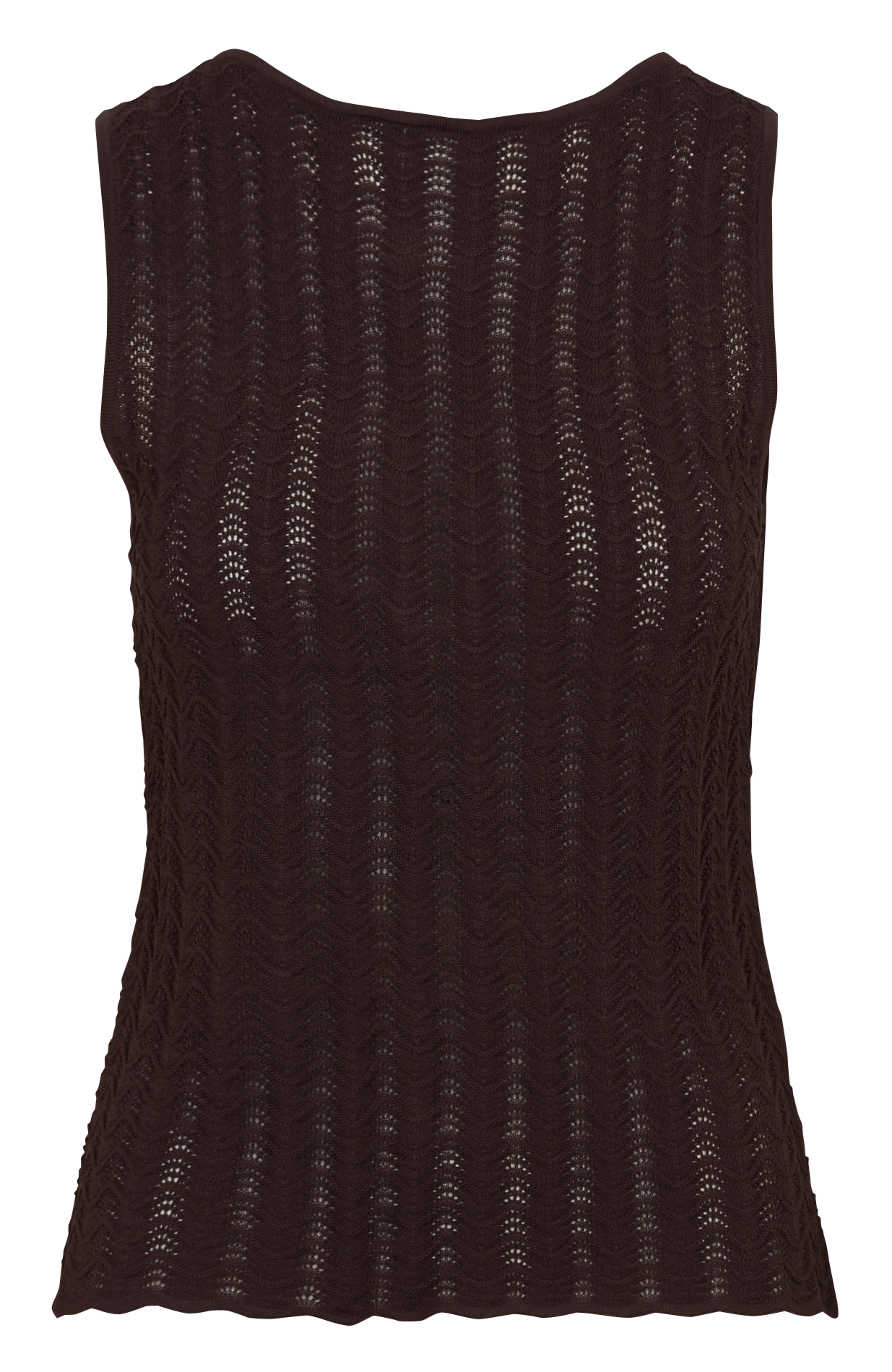 Top met ronde hals KOOKAI Bruin