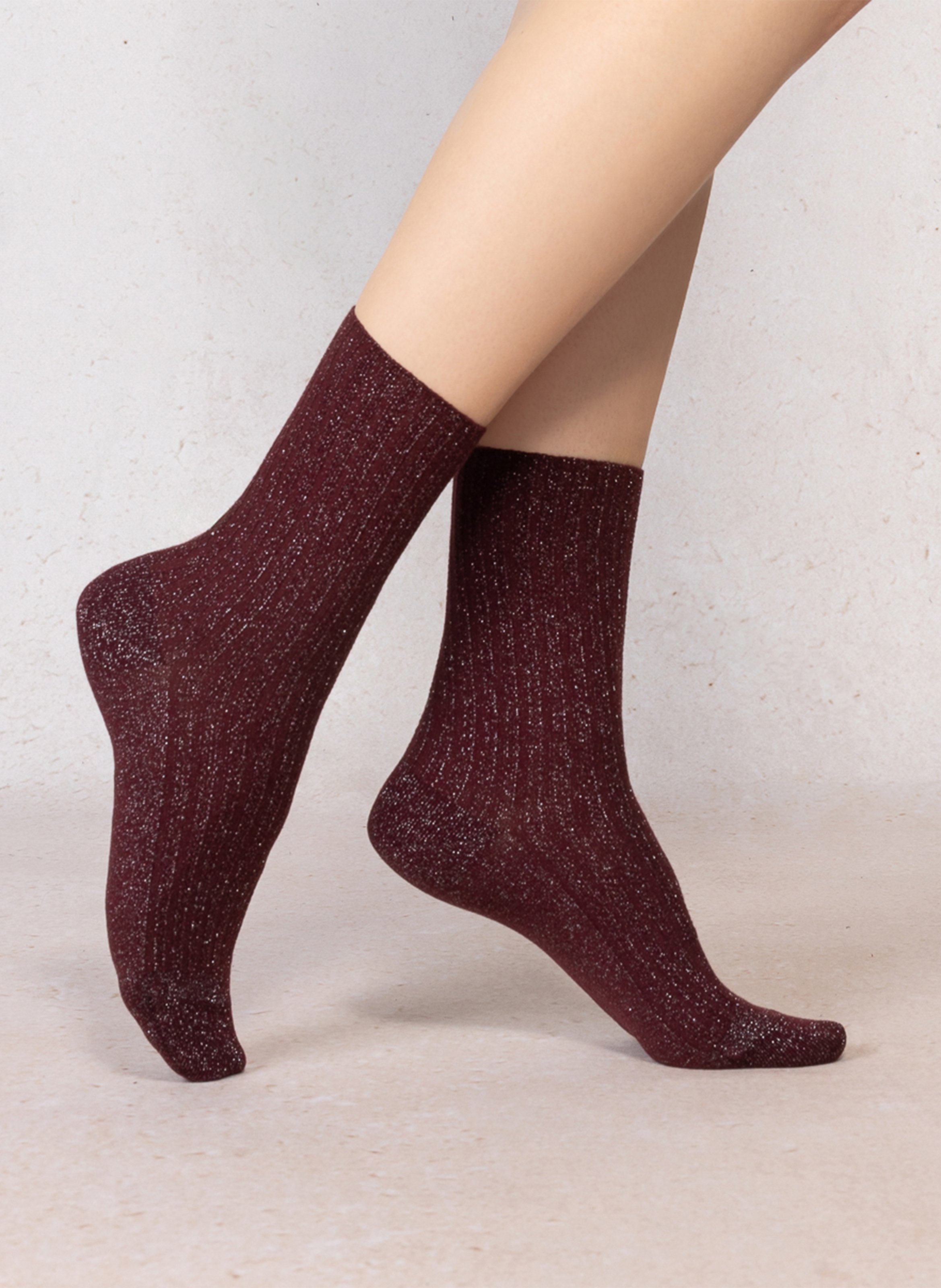 Cotton-blend socks | Purple BLEUFORET Women