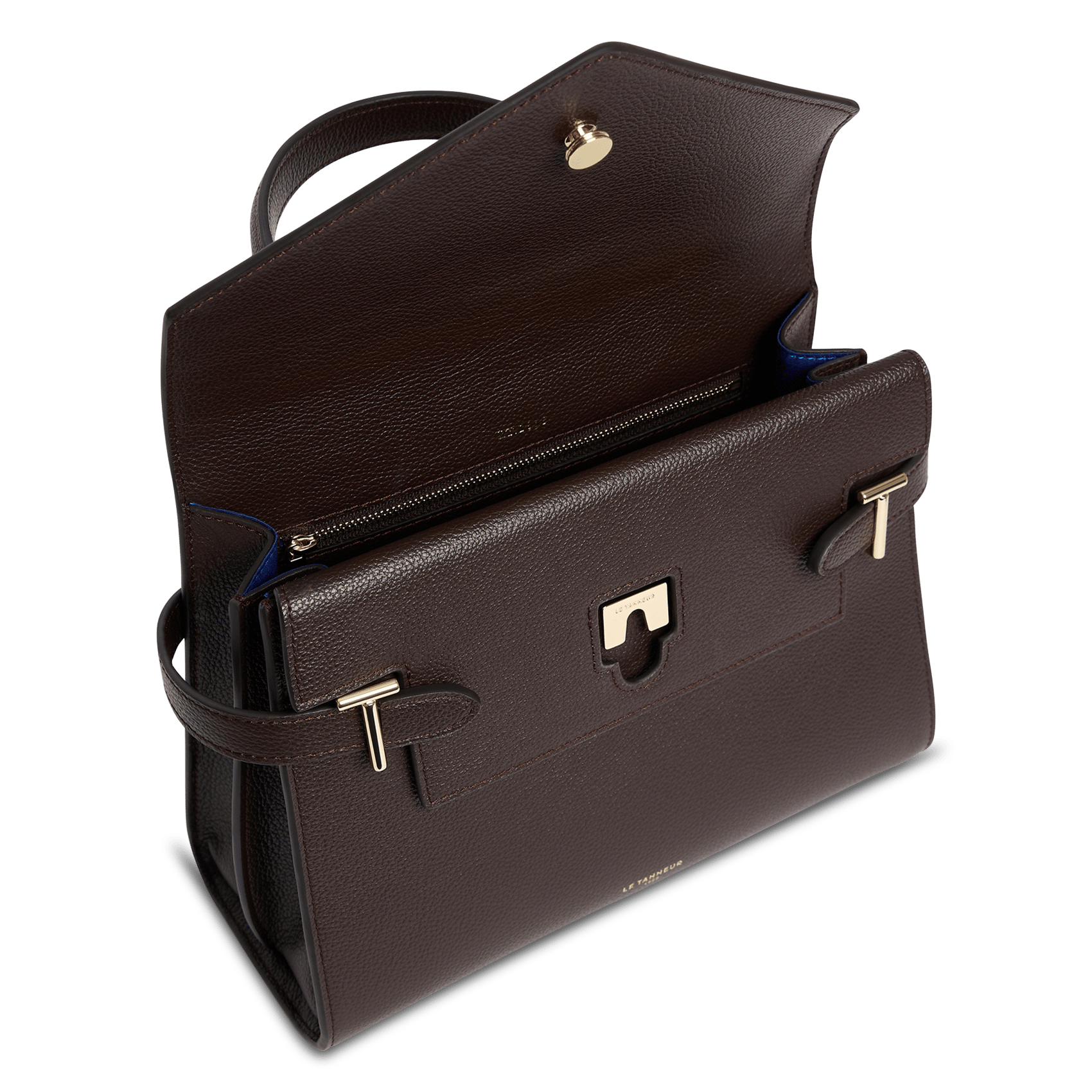 Sac à main en cuir | Marron LE TANNEUR Femme