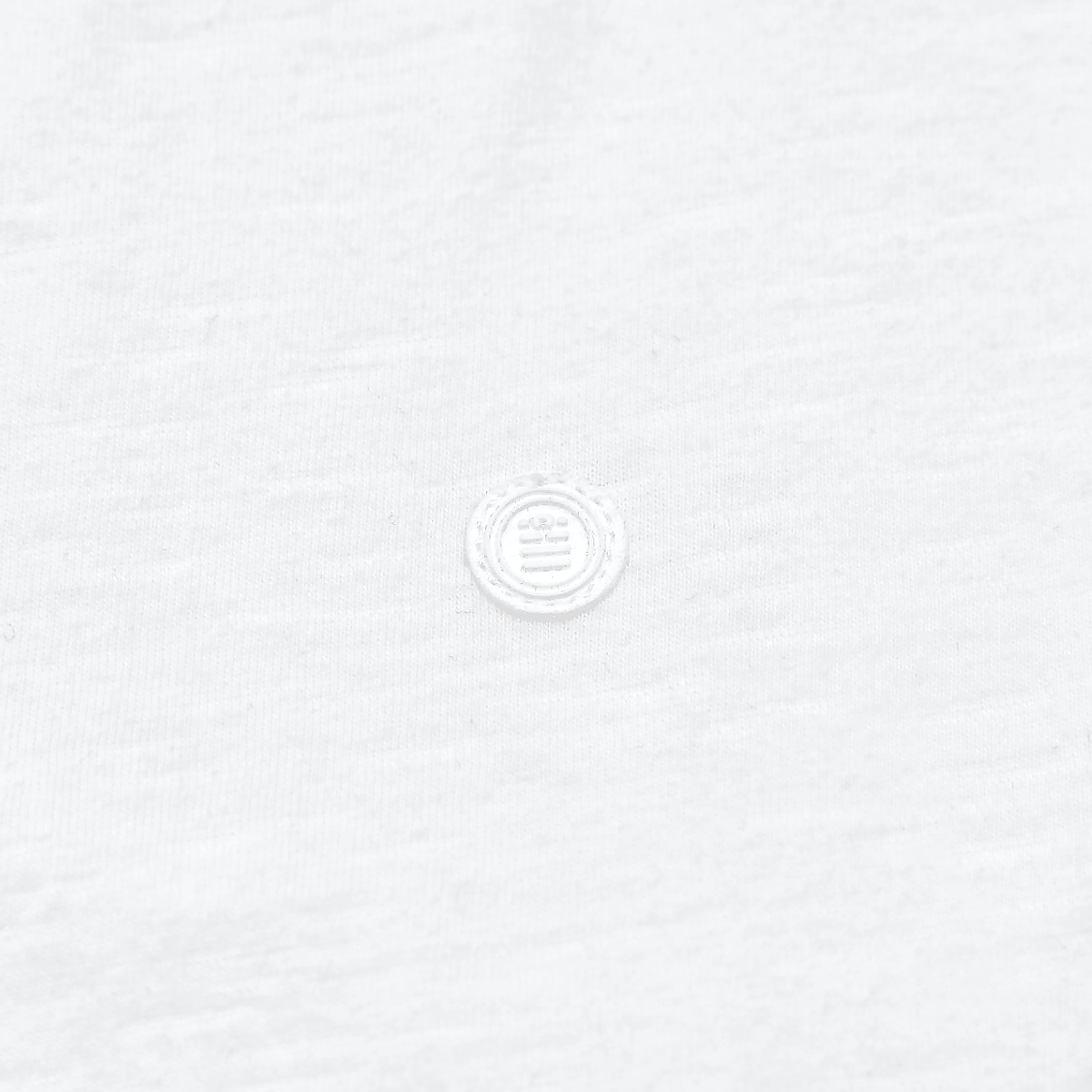 Long-sleeved round neck waffle cotton t-shirt SERGE BLANCO White
