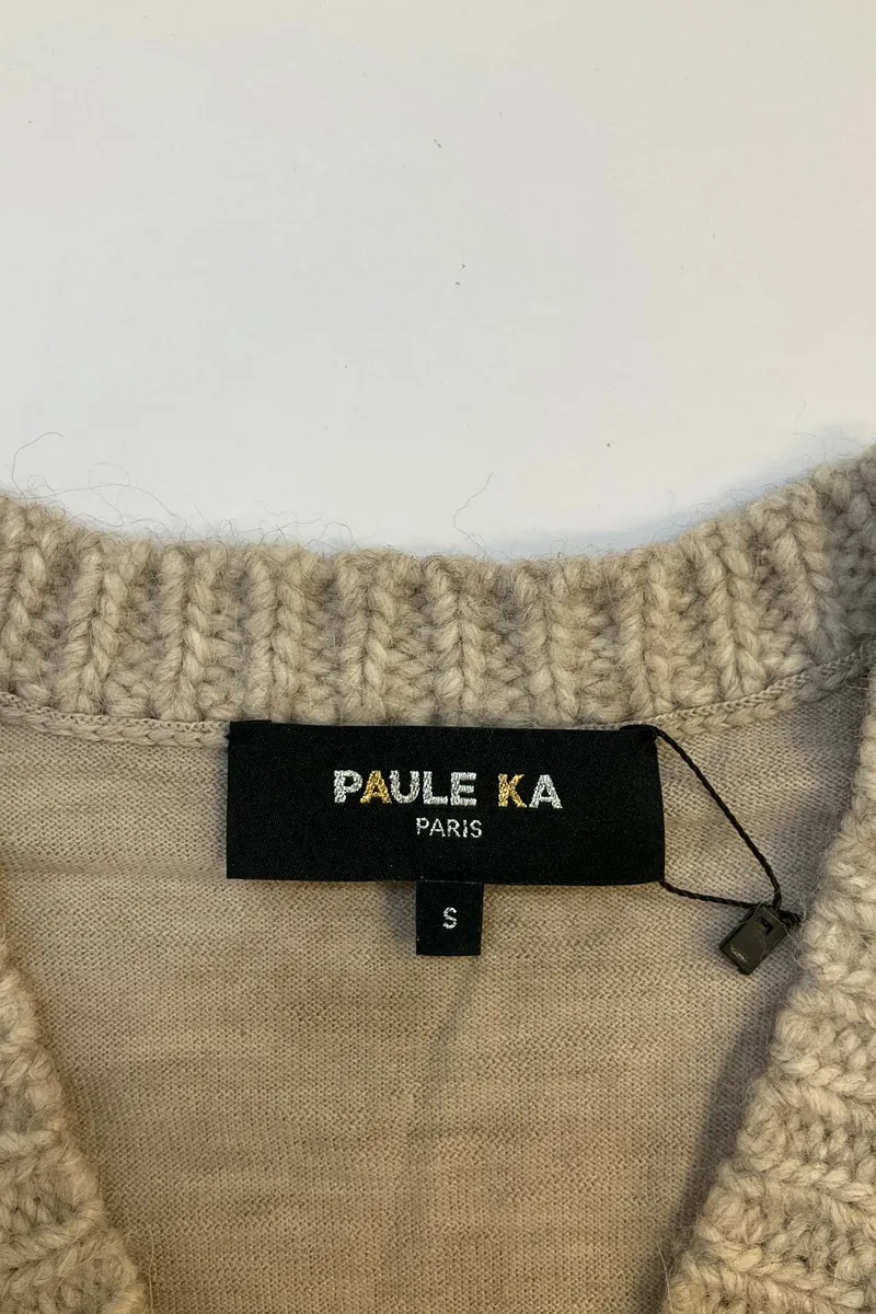 Cardigan PAULE KA - Seconde main Beige