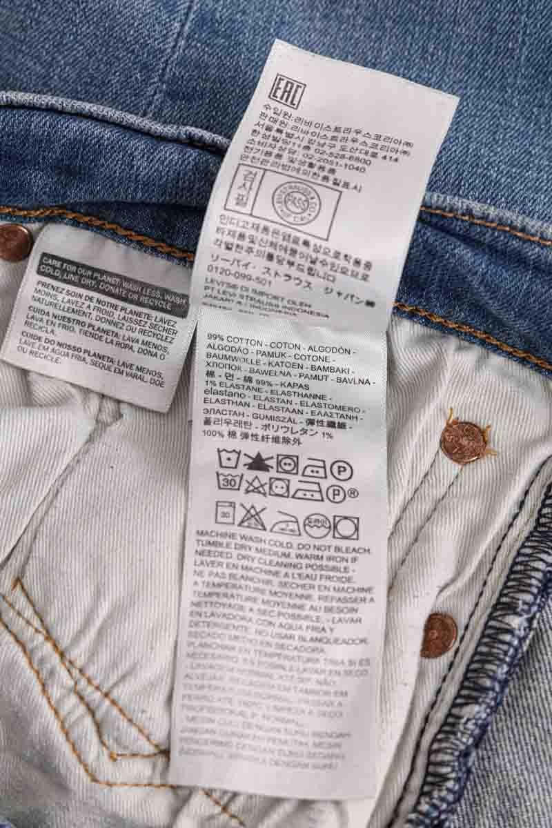 Straight jeans LEVI'S - Seconde main Blue