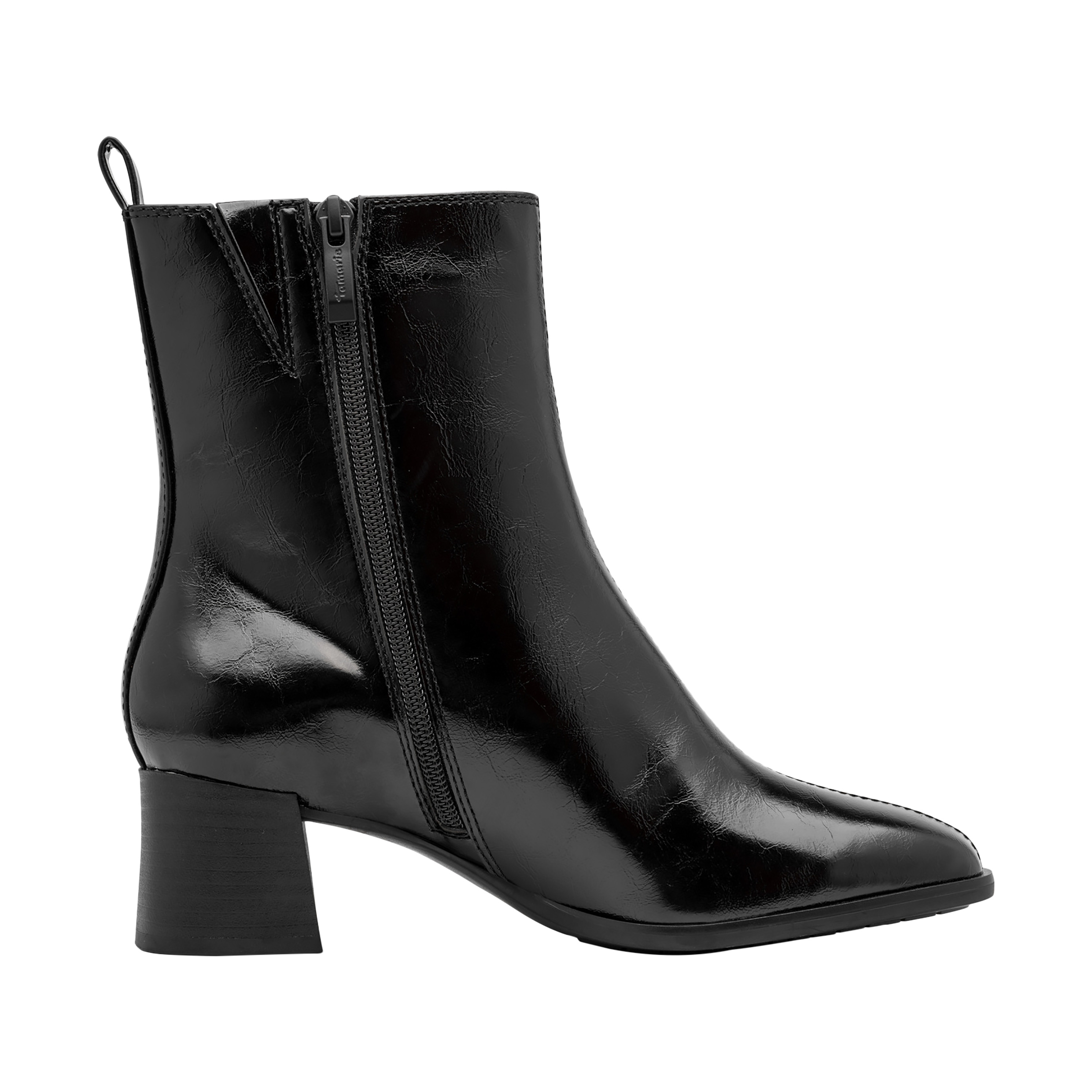 Heeled mid-calf boots TAMARIS Black