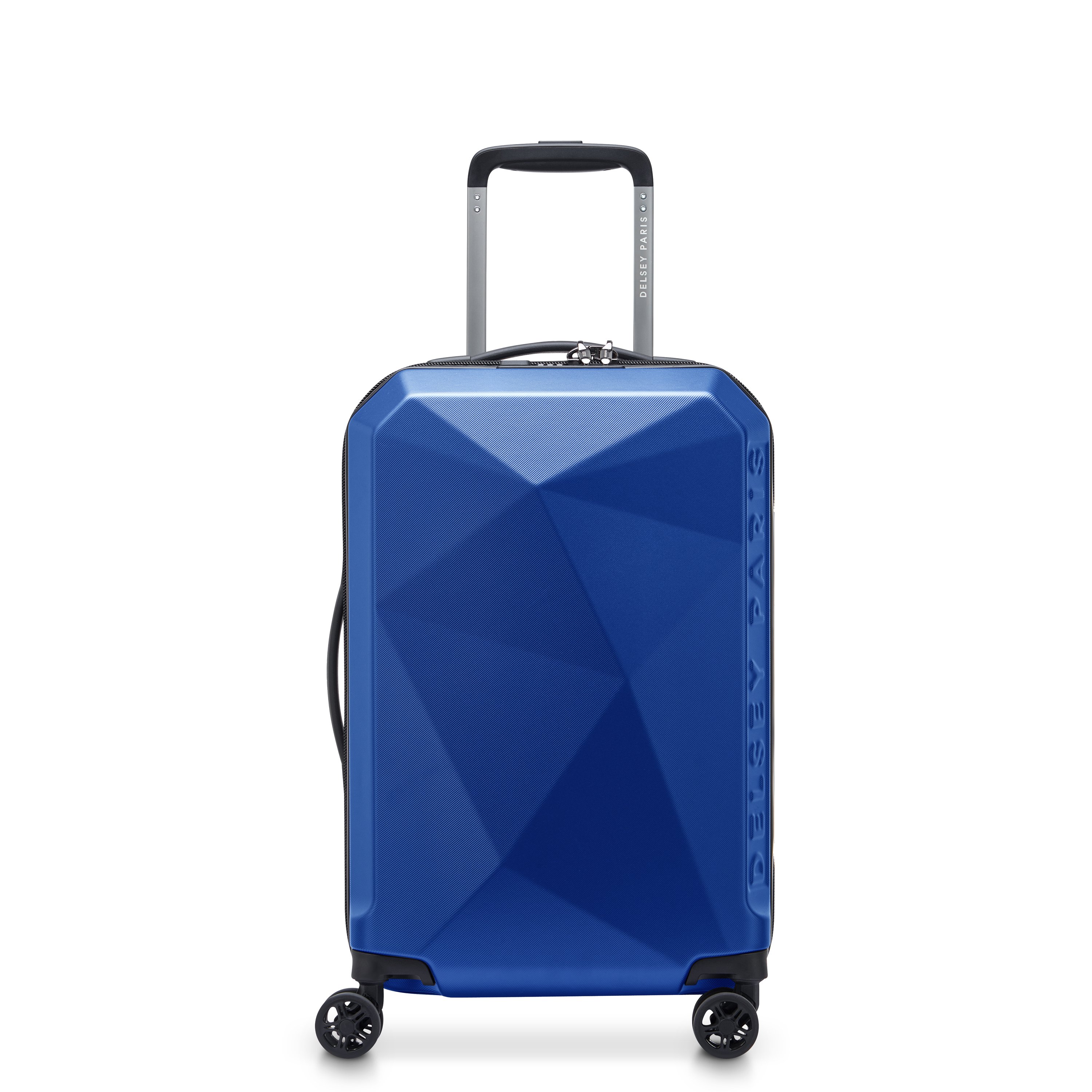 Rigid cabin suitcase Blue
