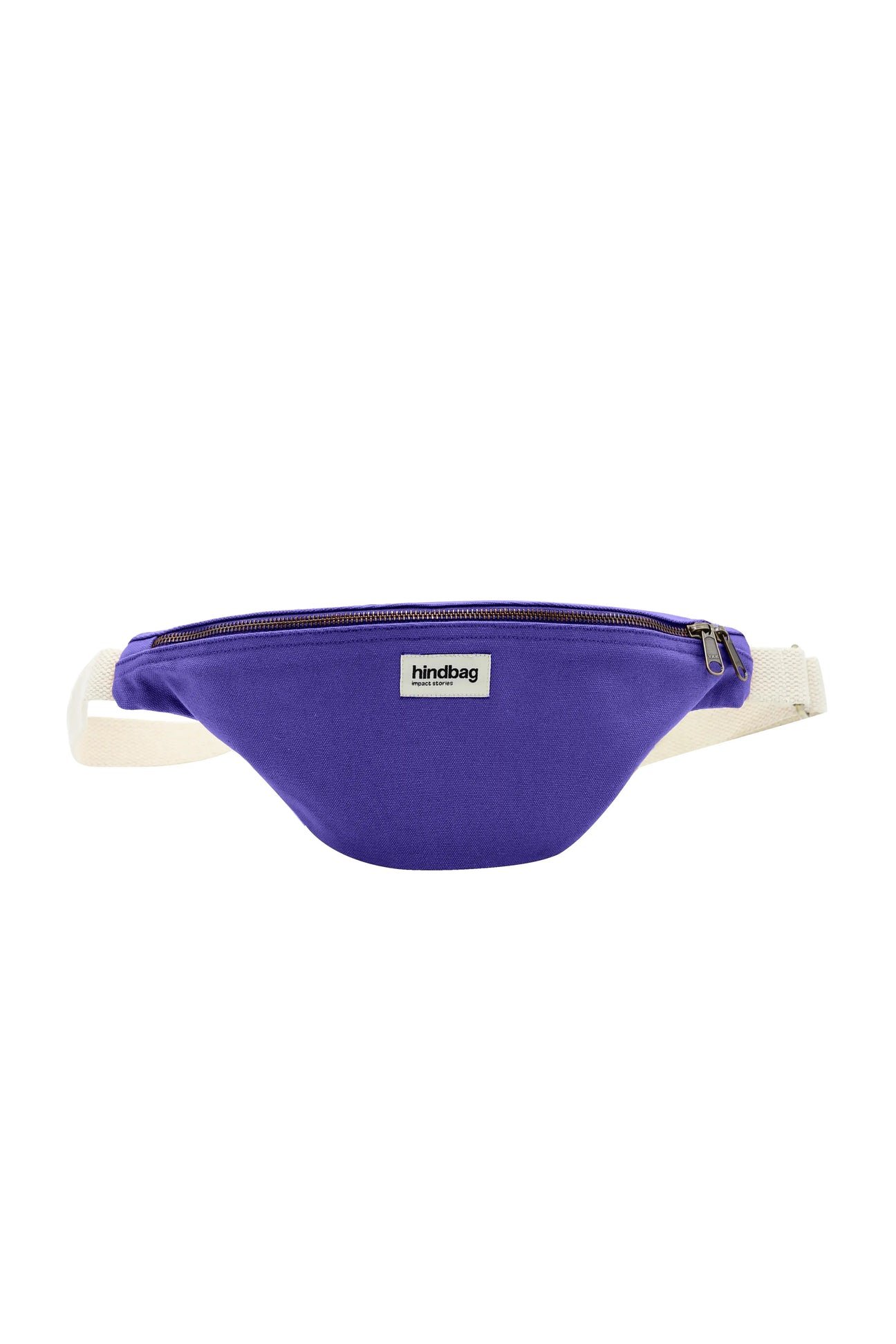 Cotton waist bag HINDBAG Purple