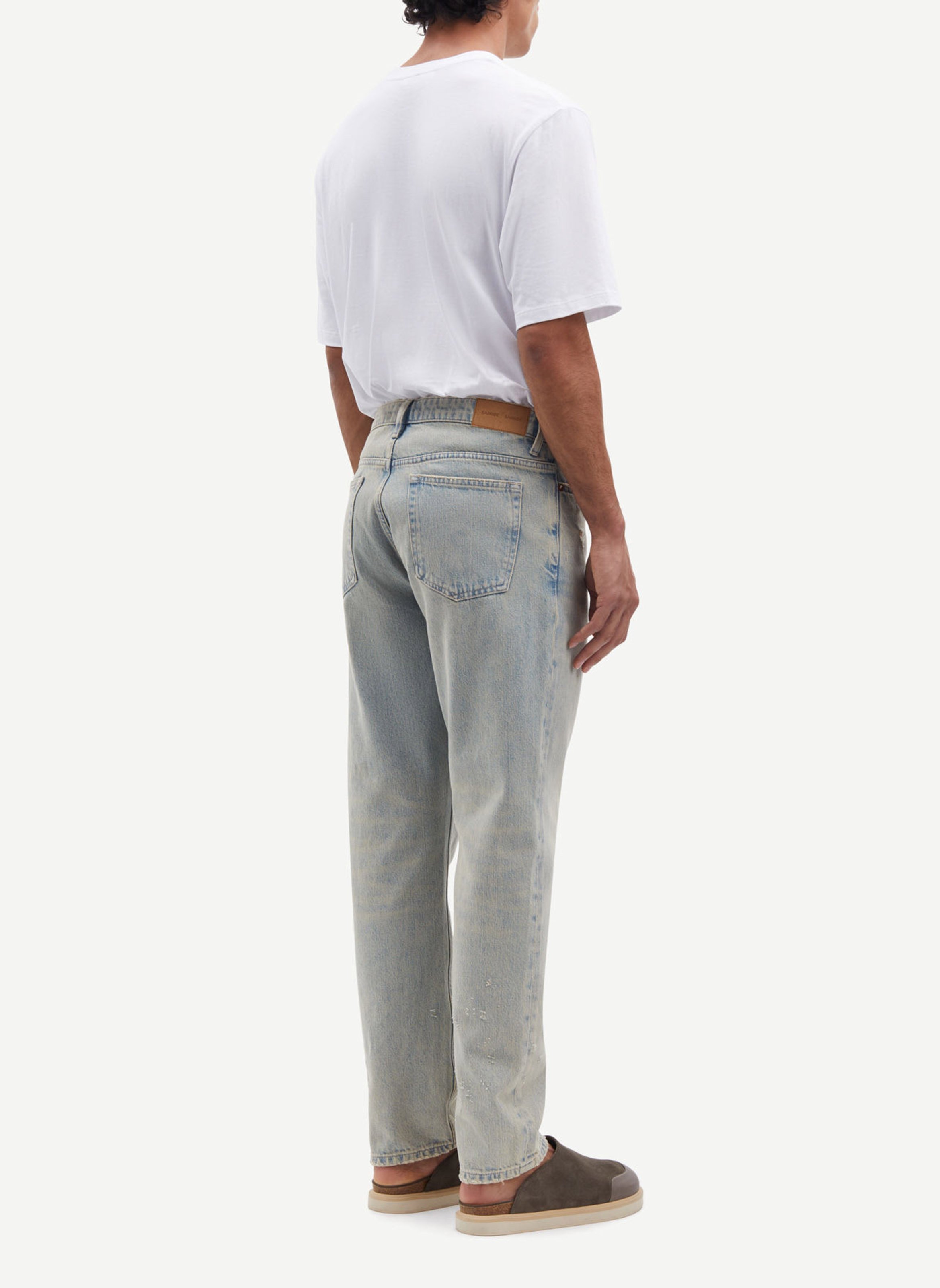 Jean droit  SAMSOE SAMSOE Gris