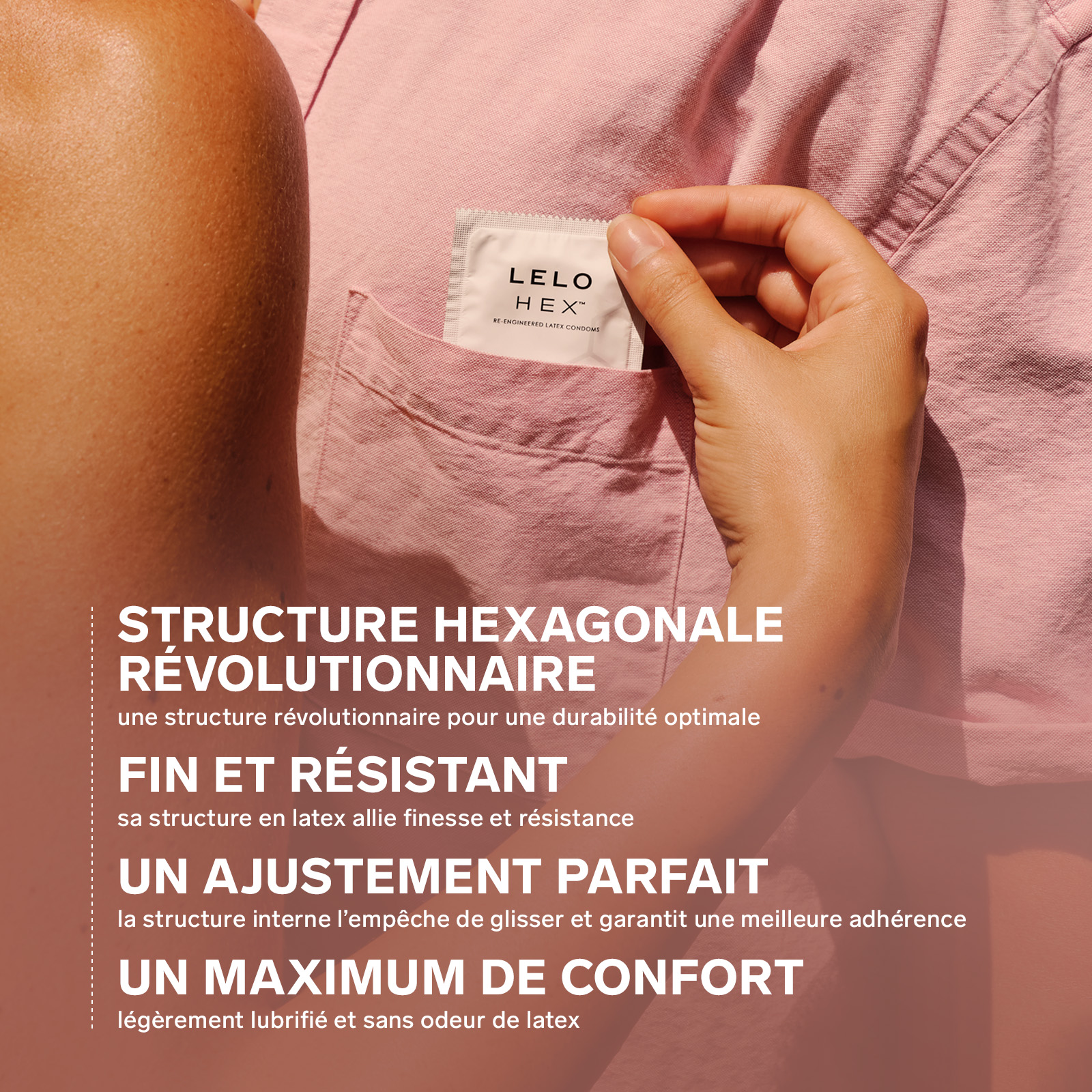 Préservatifs réinventés ultra fin LELO Transparent