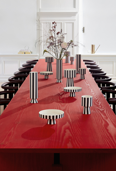 Stoneware vase OYOY LIVING DESIGN Black