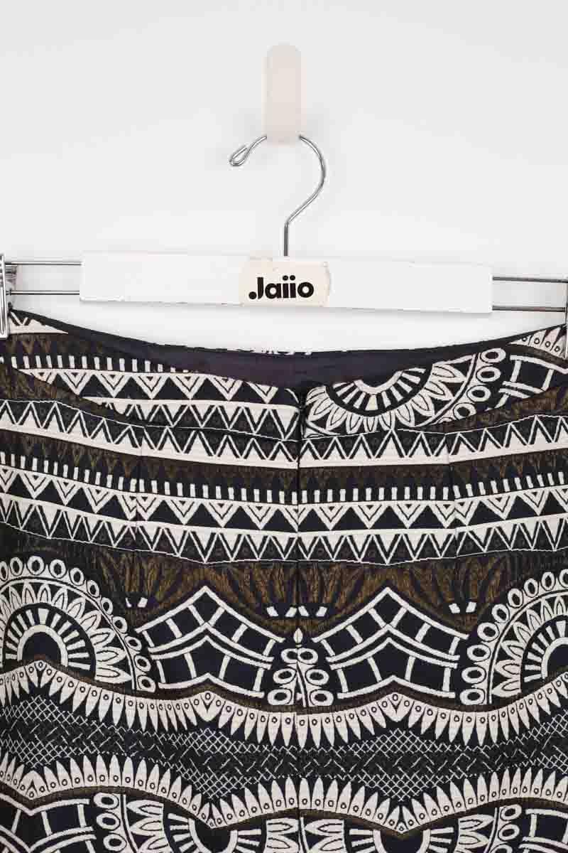 Cotton mini skirt CHLOE STORA - SECONDE MAIN Black