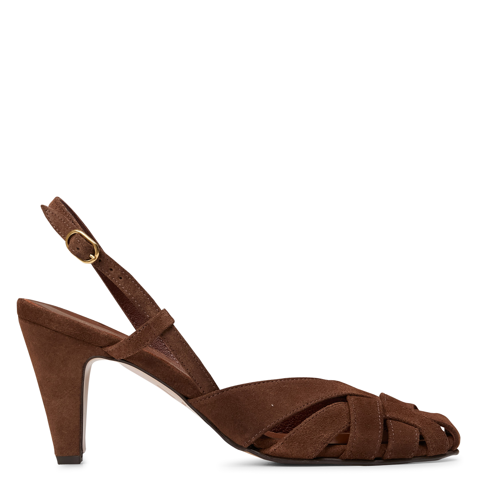 Escarpins en cuir  ANONYMOUS COPENHAGEN Marron