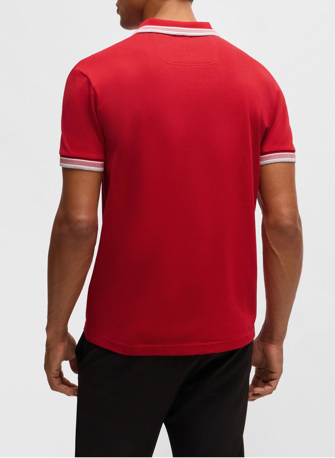Regular-fit cotton polo shirt BOSS Red