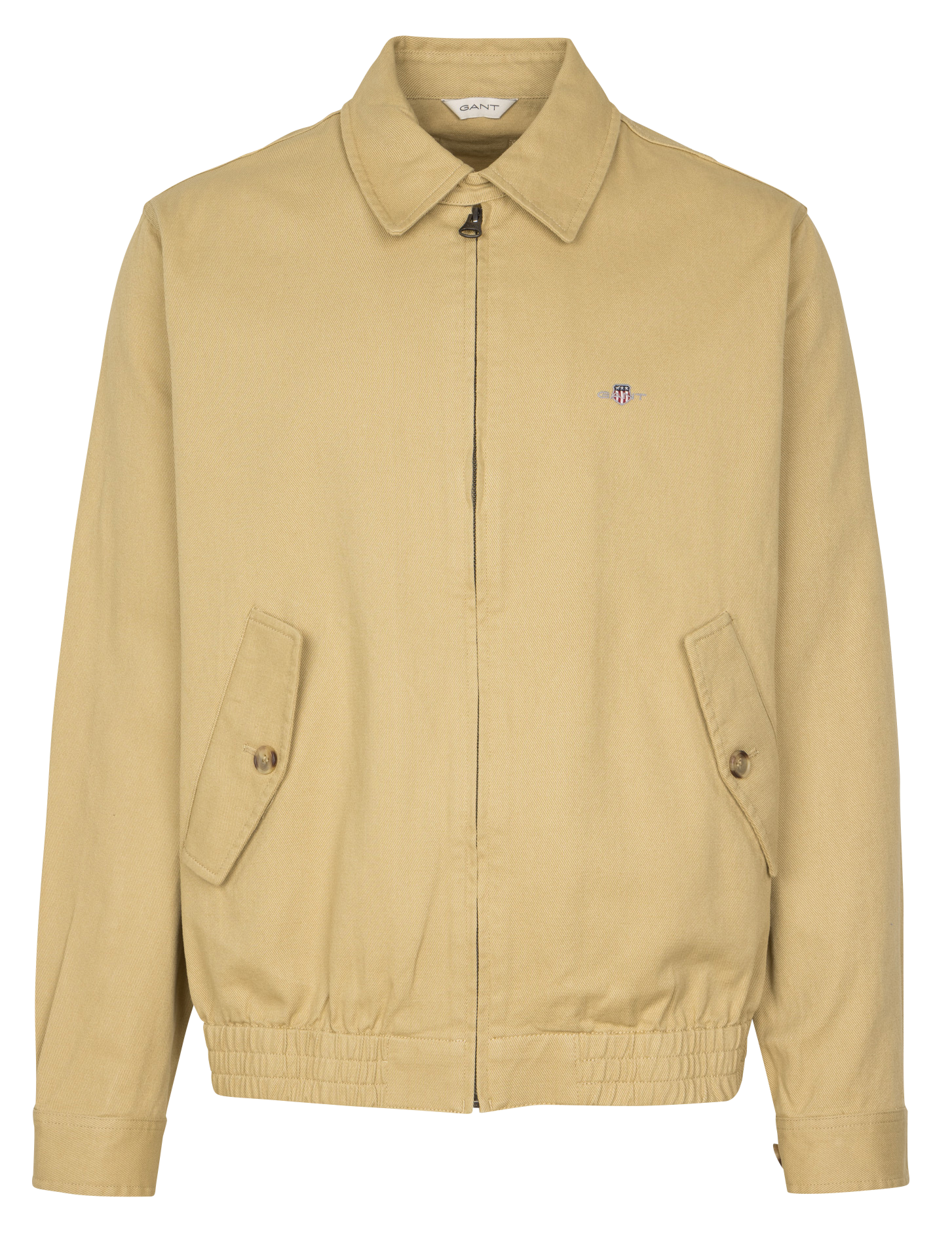 Veste col classique en coton GANT Beige