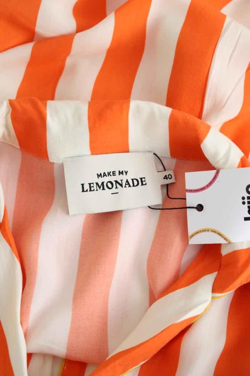 Shirt MAKE MY LEMONADE - Seconde Main Orange