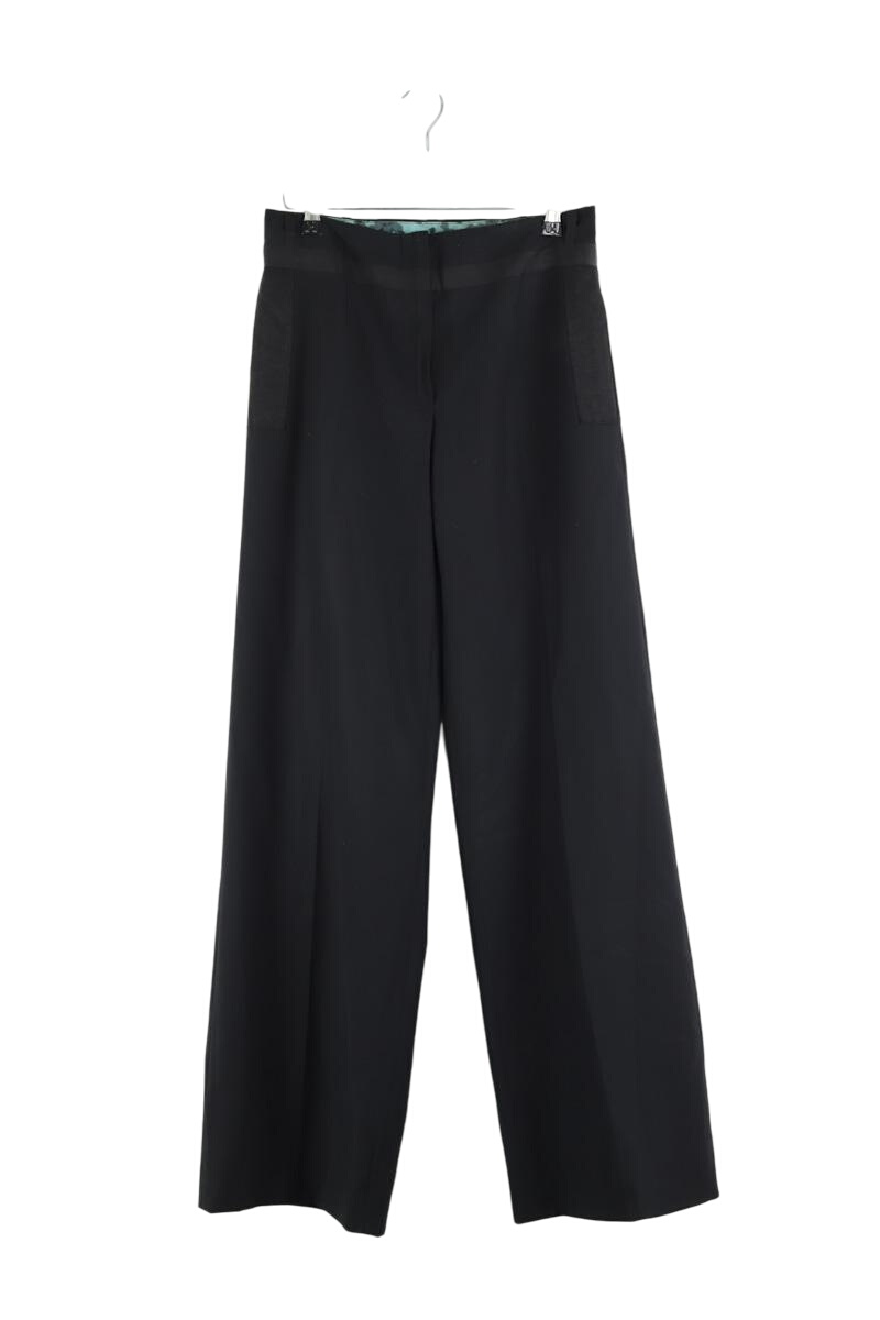 Bandol straight woollen trousers KENZO - SECONDE MAIN Black