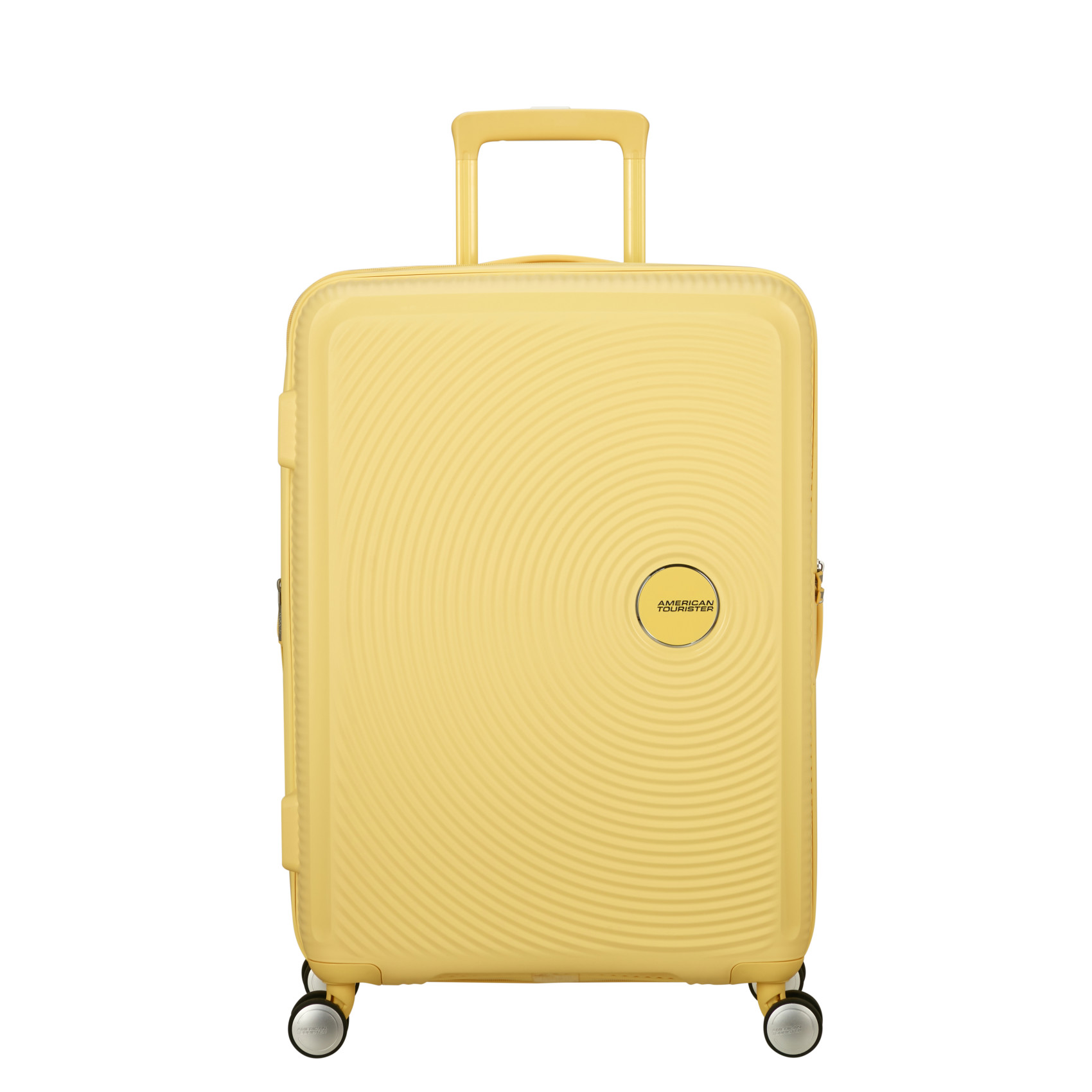 Suitcase with 4 wheels size M AMERICAN TOURISTER Yellow