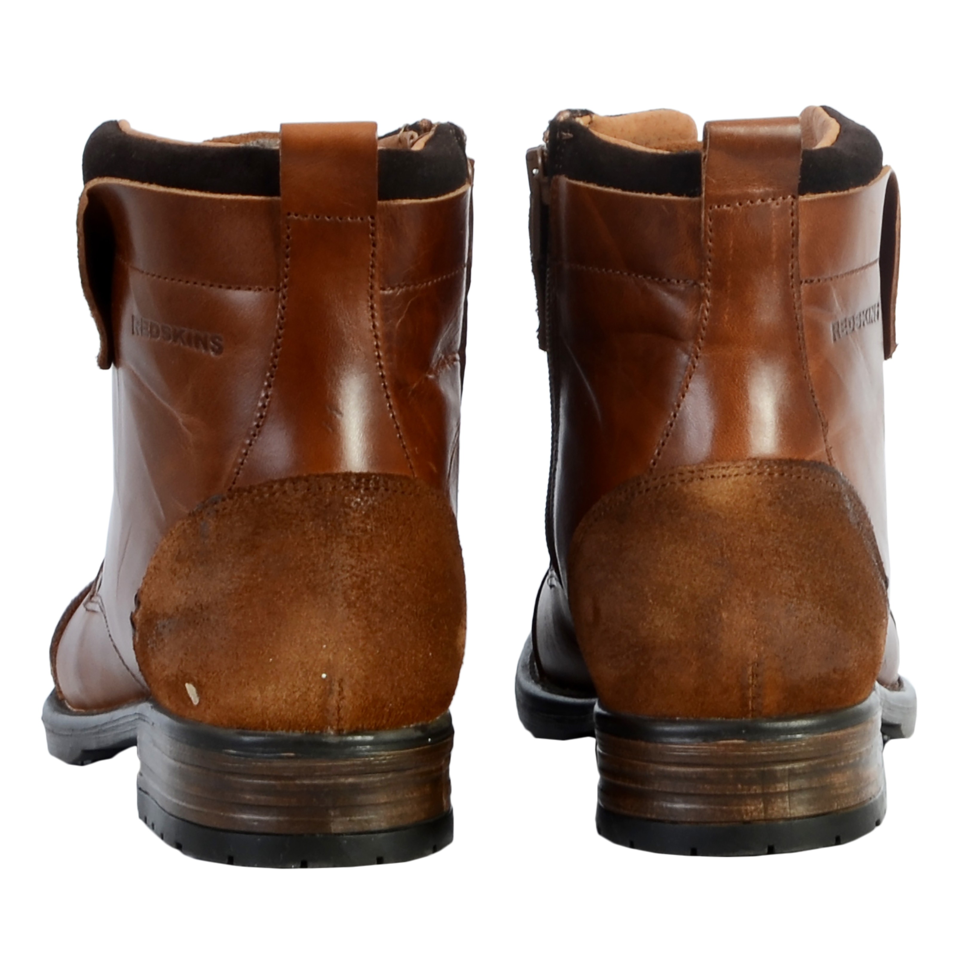 Yedos leather ankle boots REDSKINS Brown