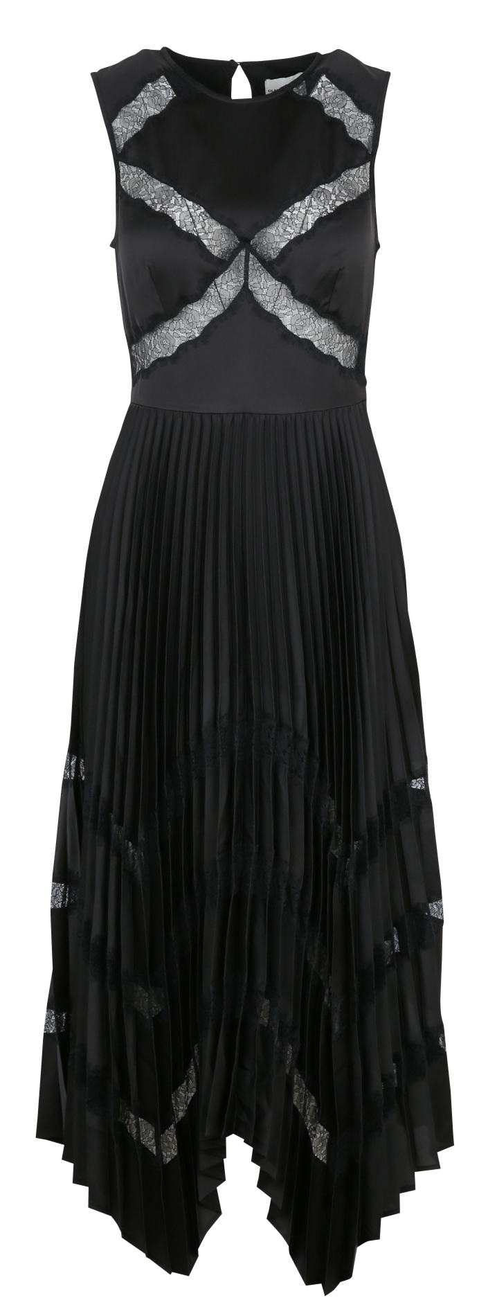 Robe longue évasée col rond CLAUDIE PIERLOT Noir