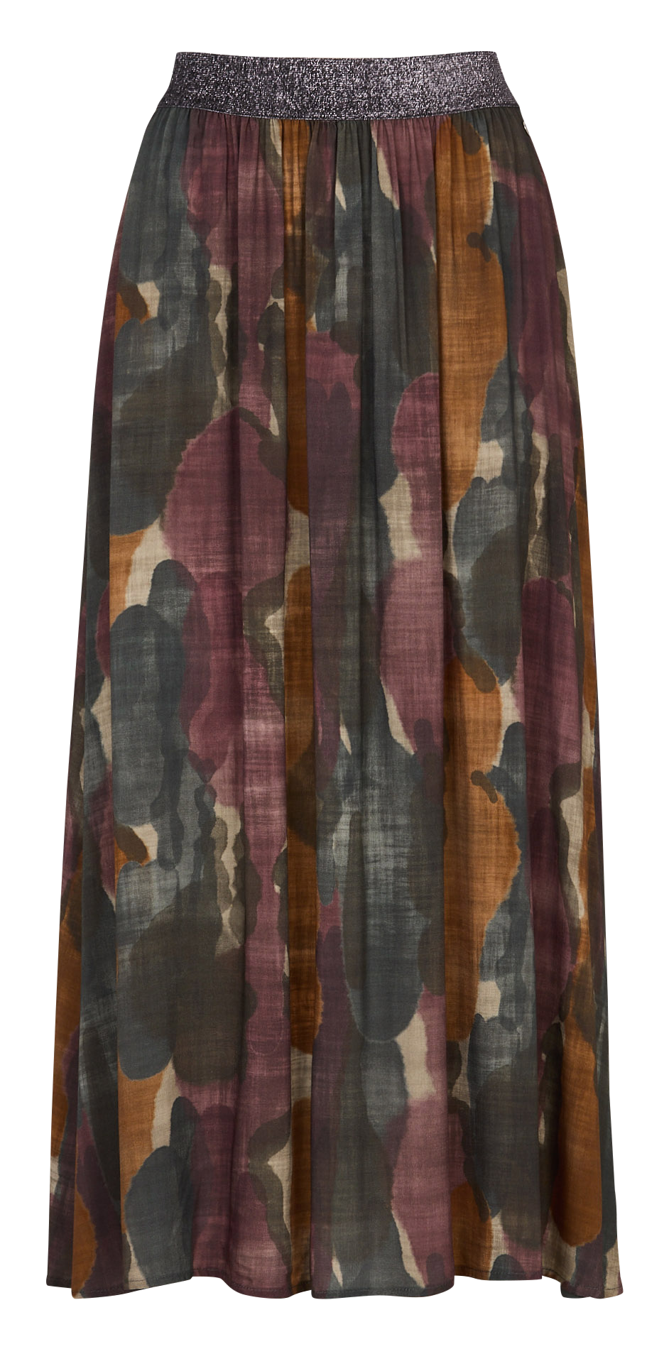 Jupe évasée imprimée PLEASE Multicolore