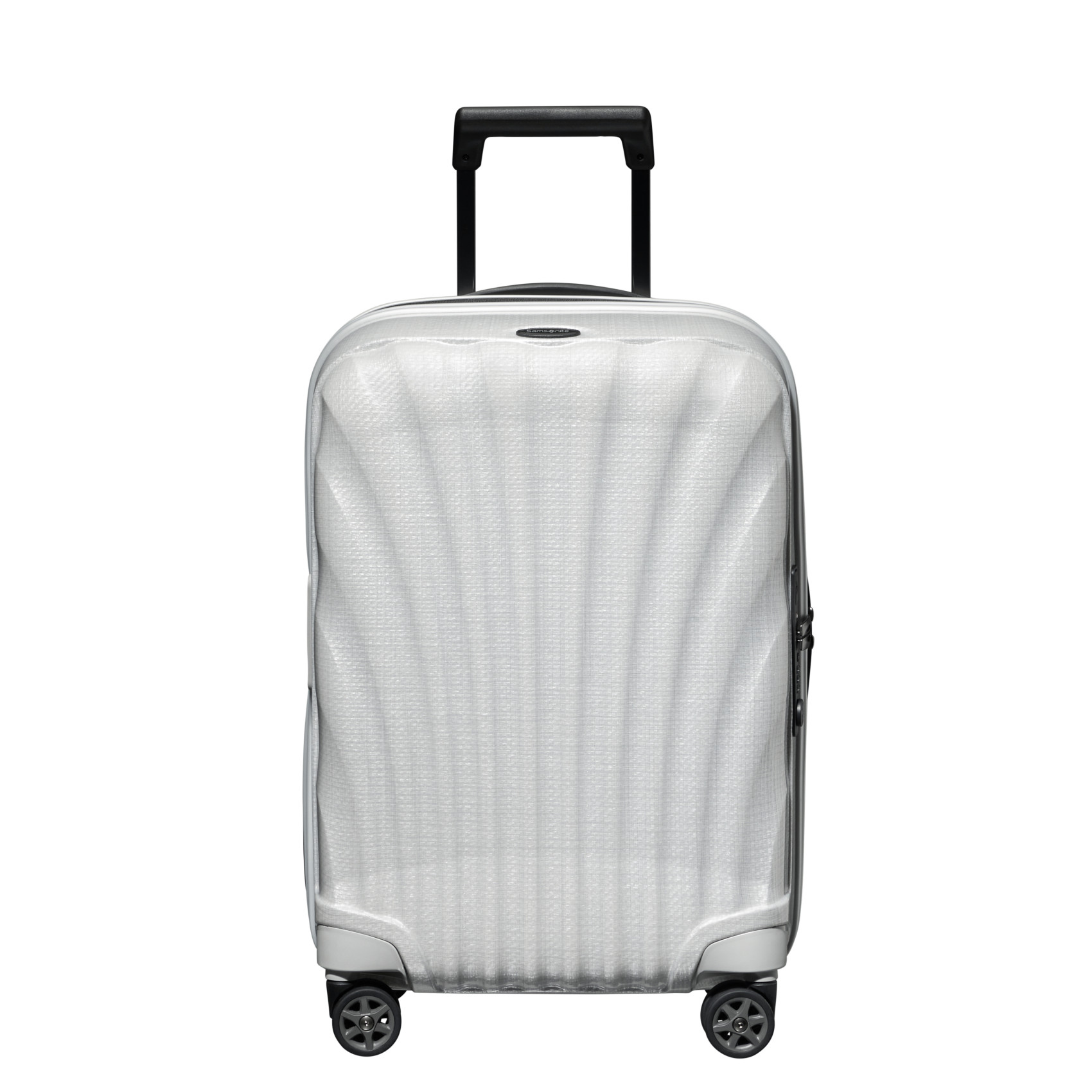 C-lite 4-wheel suitcase size S SAMSONITE White