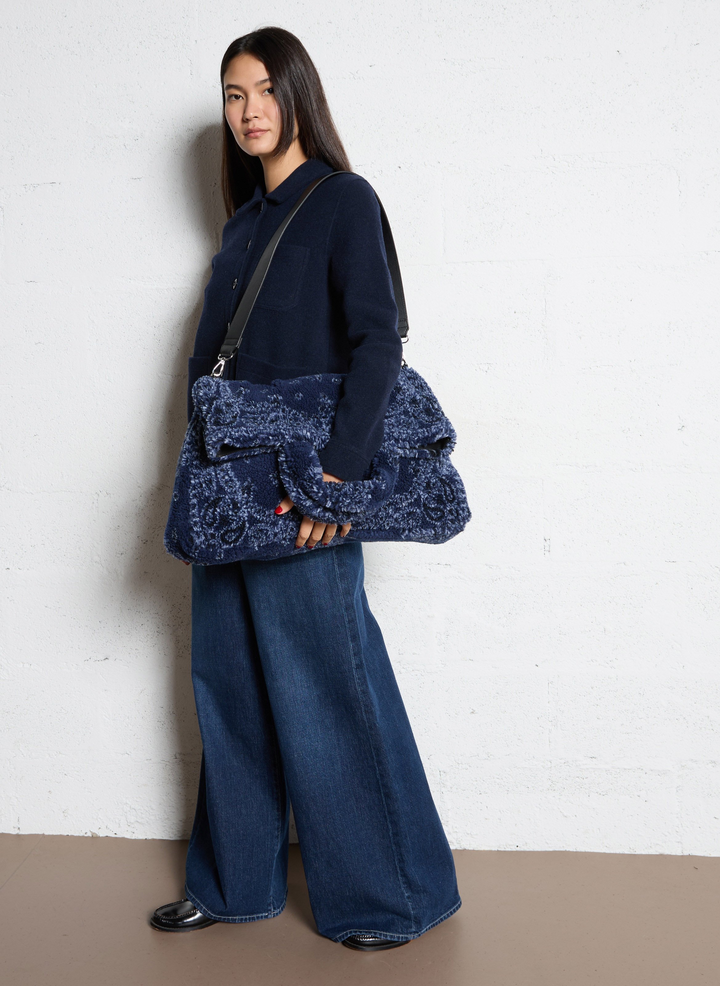 Bandana shopping bag BERENICE Blue