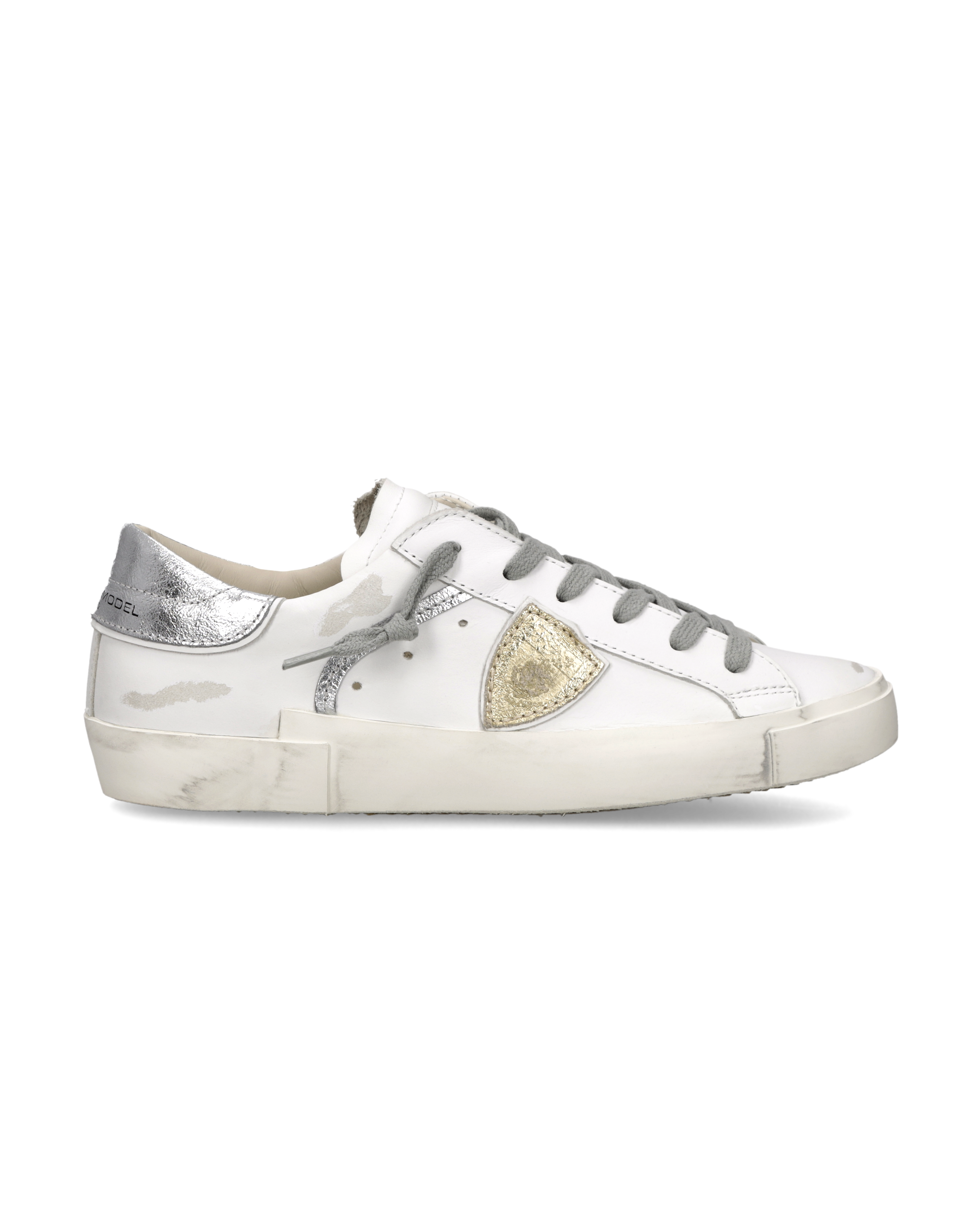Tennis sneakers. PHILIPPE MODEL Silver