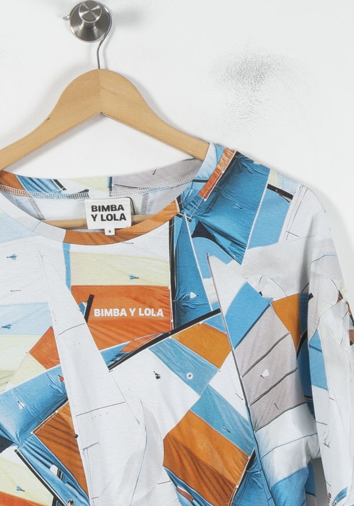 Tommy Badge T-shirt BIMBA Y LOLA - Seconde main Multicolored