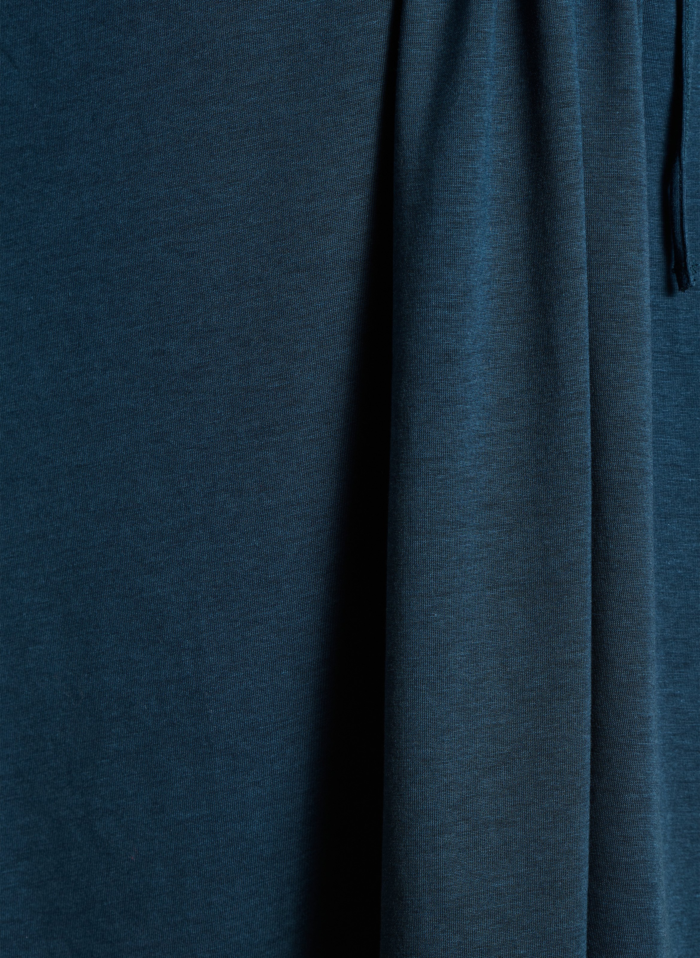 Robe tee-shirt col rond LA FEE MARABOUTEE Vert