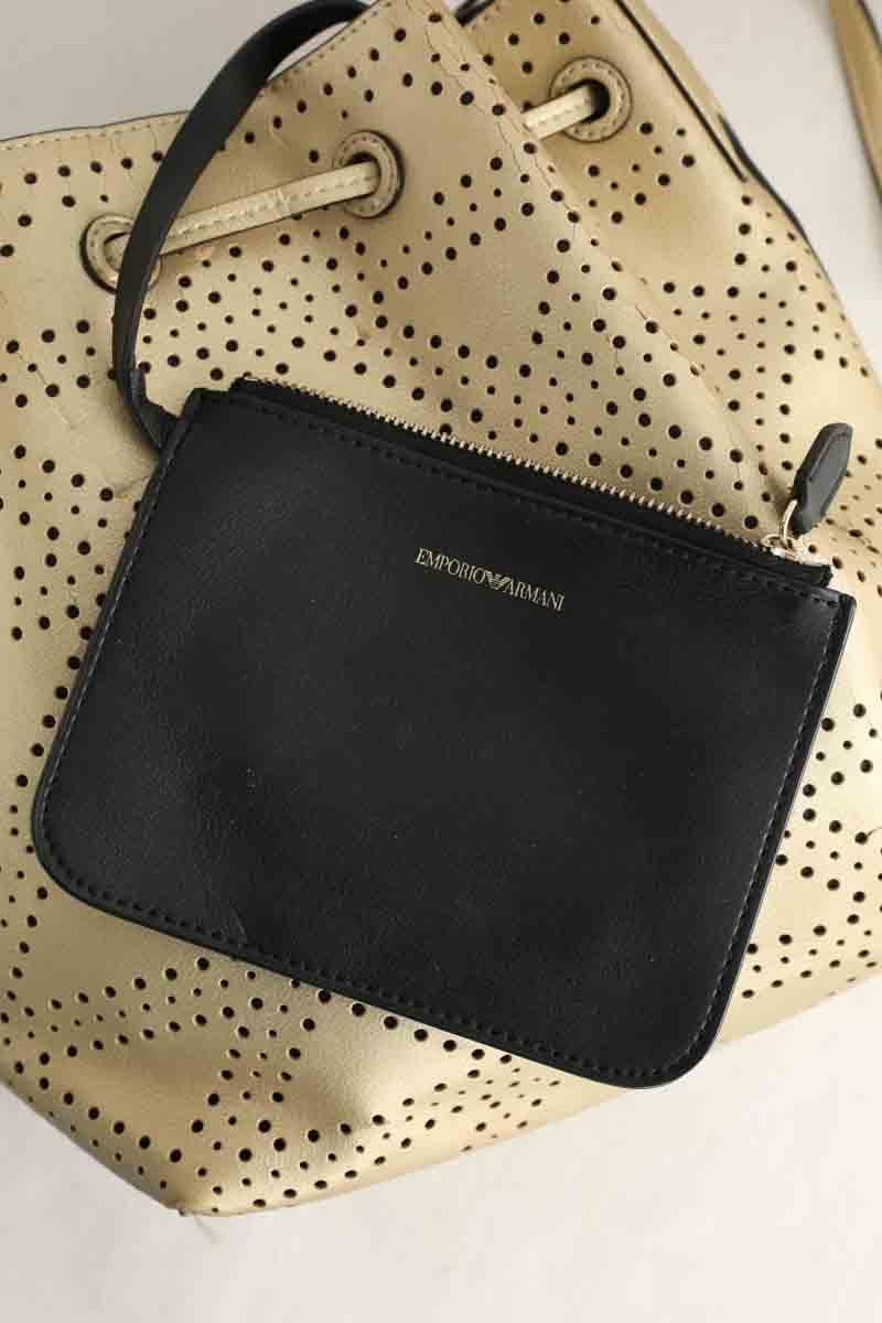 Bag ARMANI - SECONDE MAIN Golden