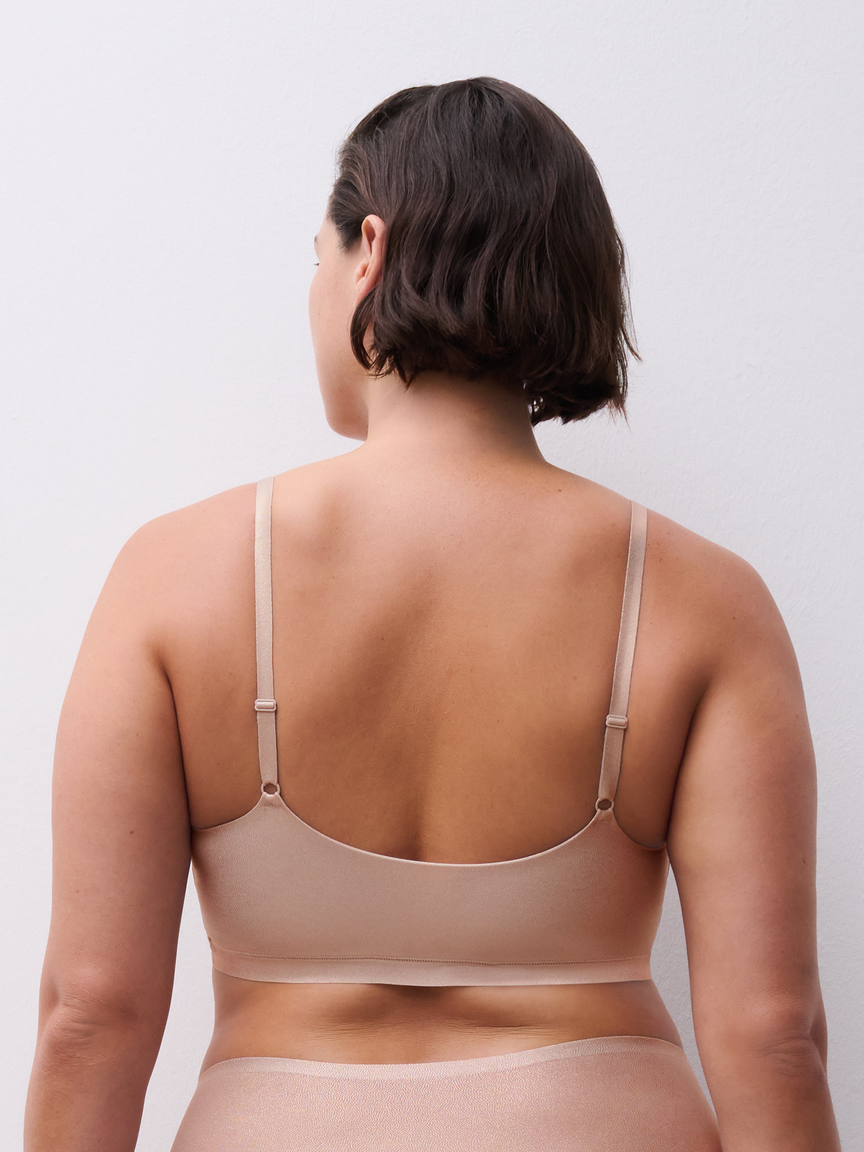 Bralette with cups Beige