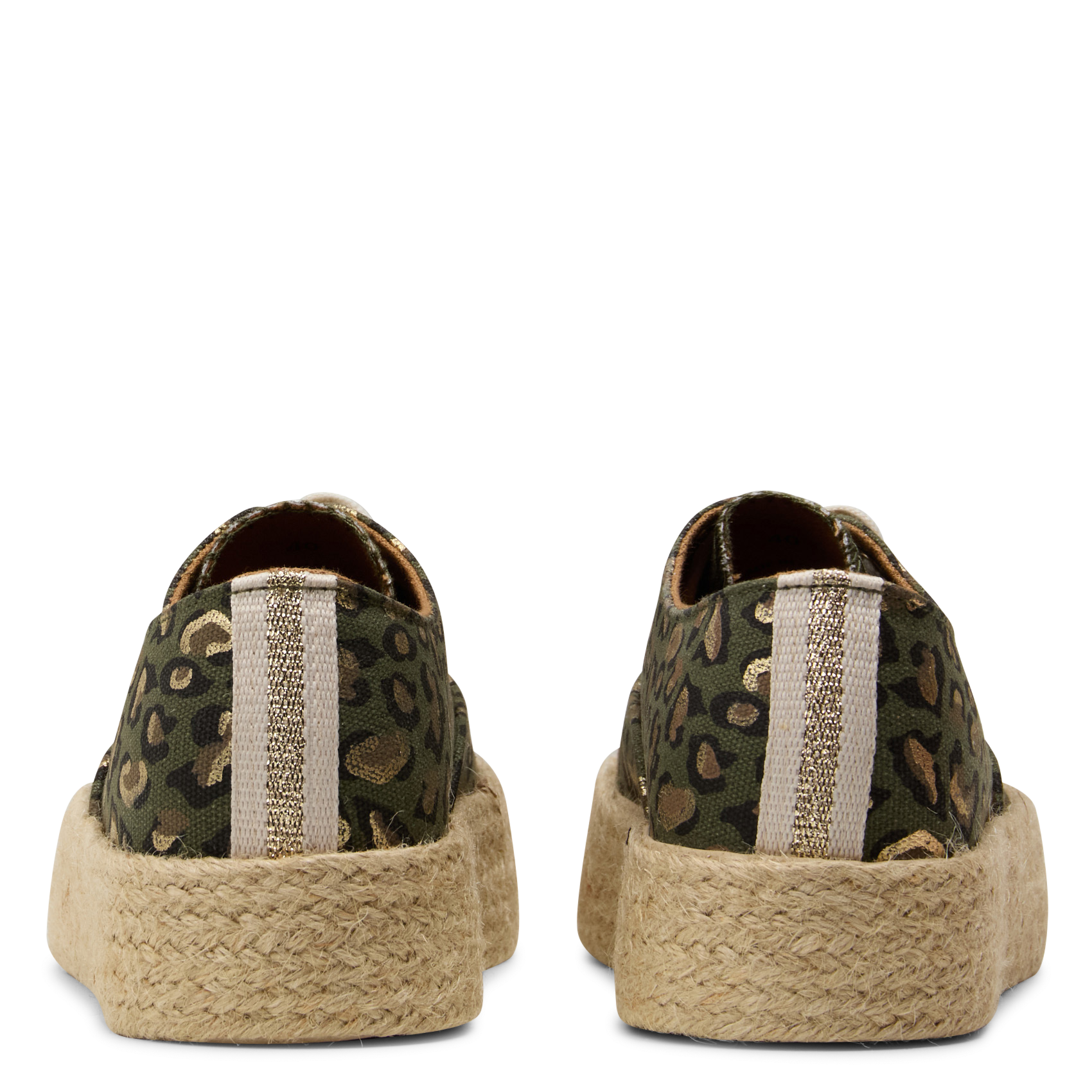 Espadrilles en coton LES TROPEZIENNES PAR M.BELARBI Kaki