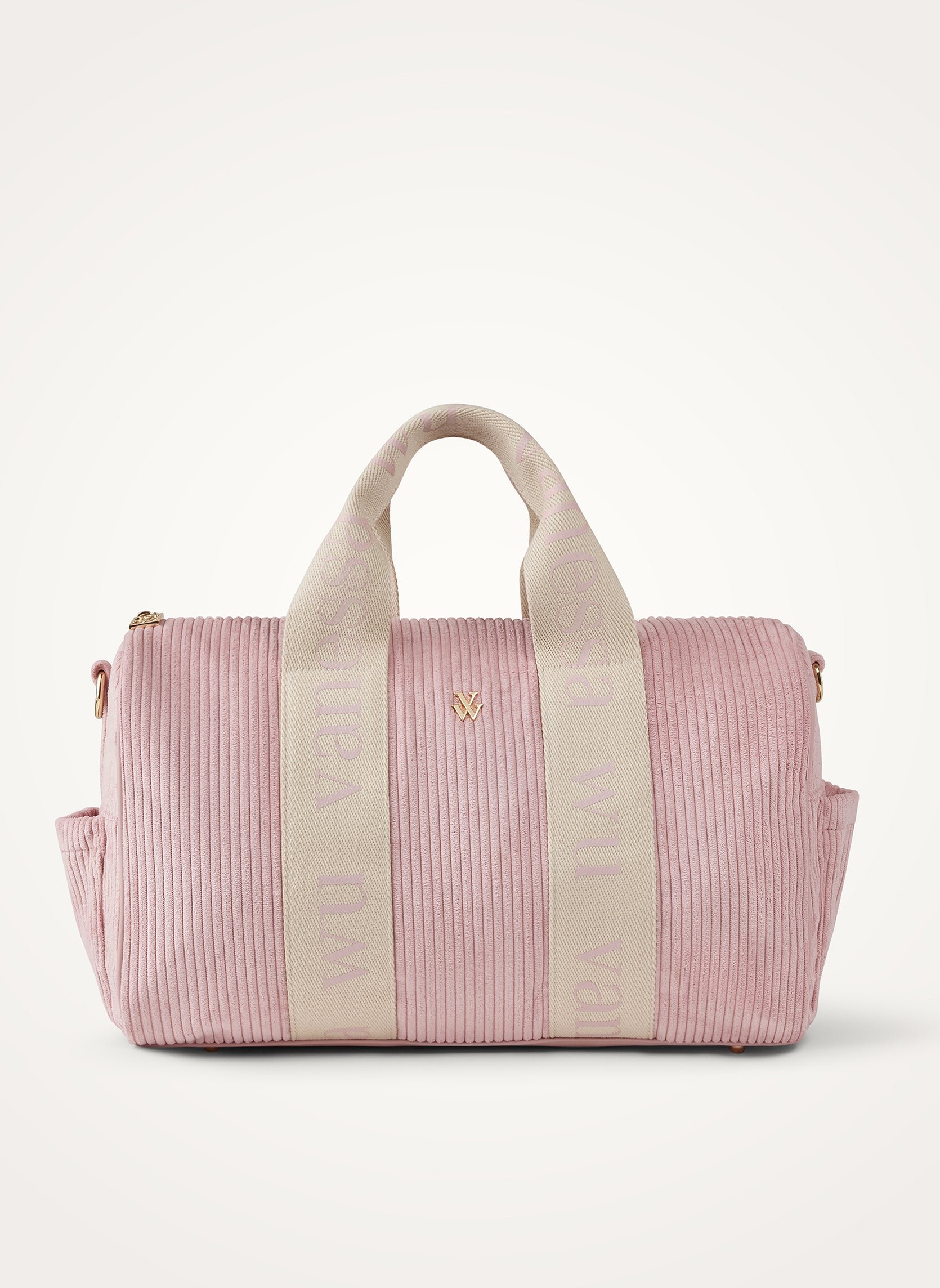 Sac week-end avec anses VANESSA WU Rose