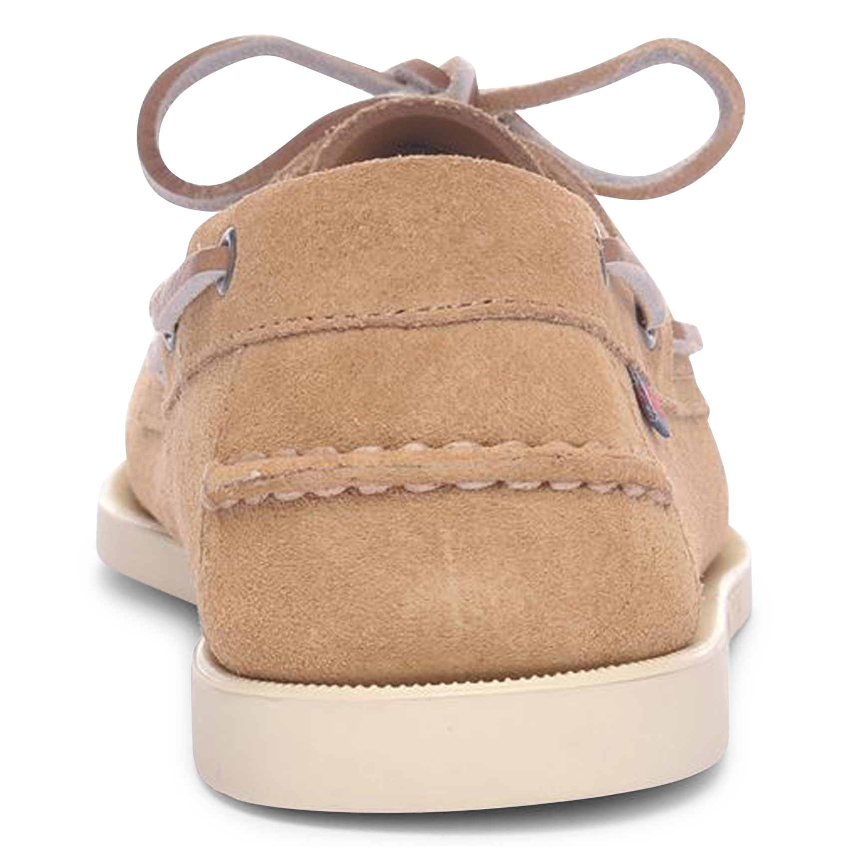 Veterschoenen van suède leer SEBAGO Beige