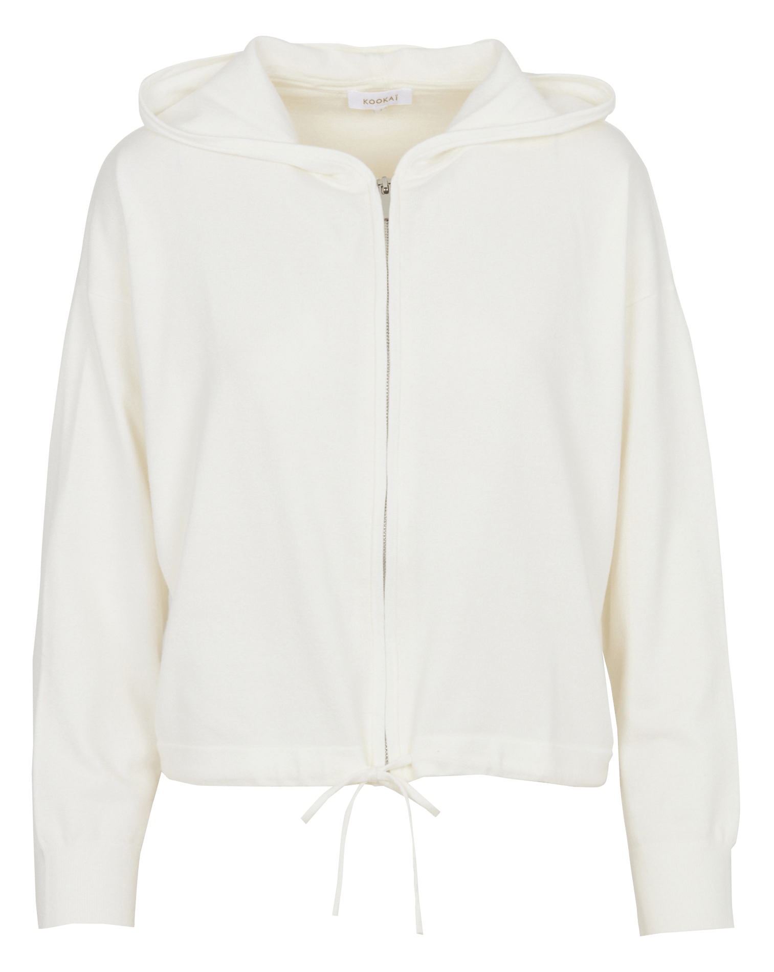 Strickjacke mit Rundhalsausschnitt KOOKAI Weiss