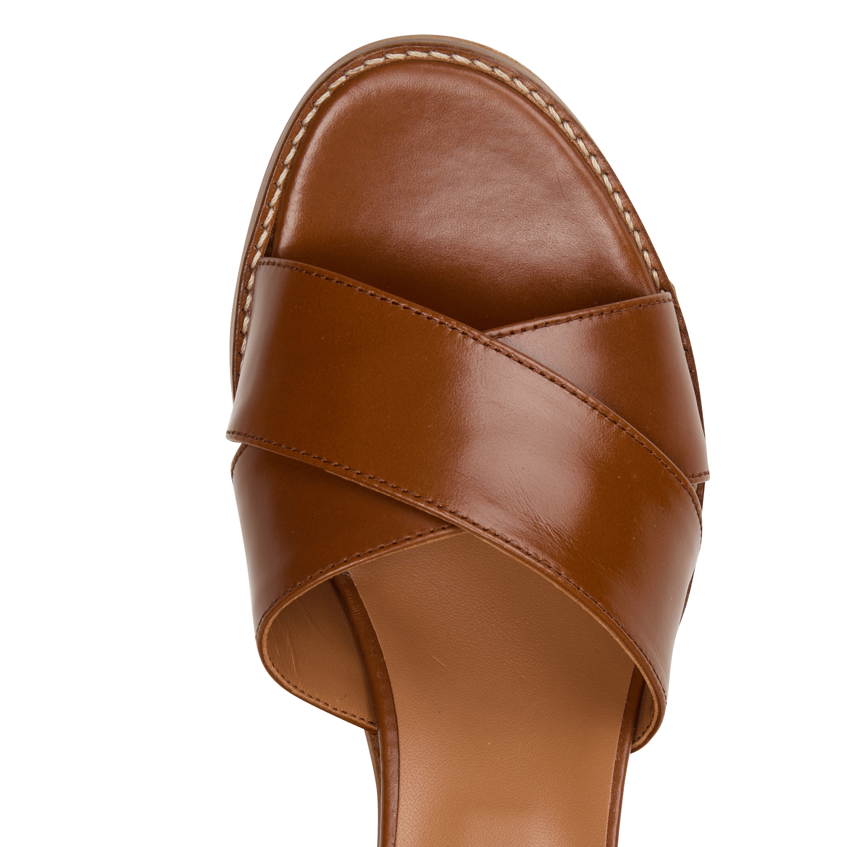 Sandales hautes en cuir cuir MELLOW YELLOW Marron